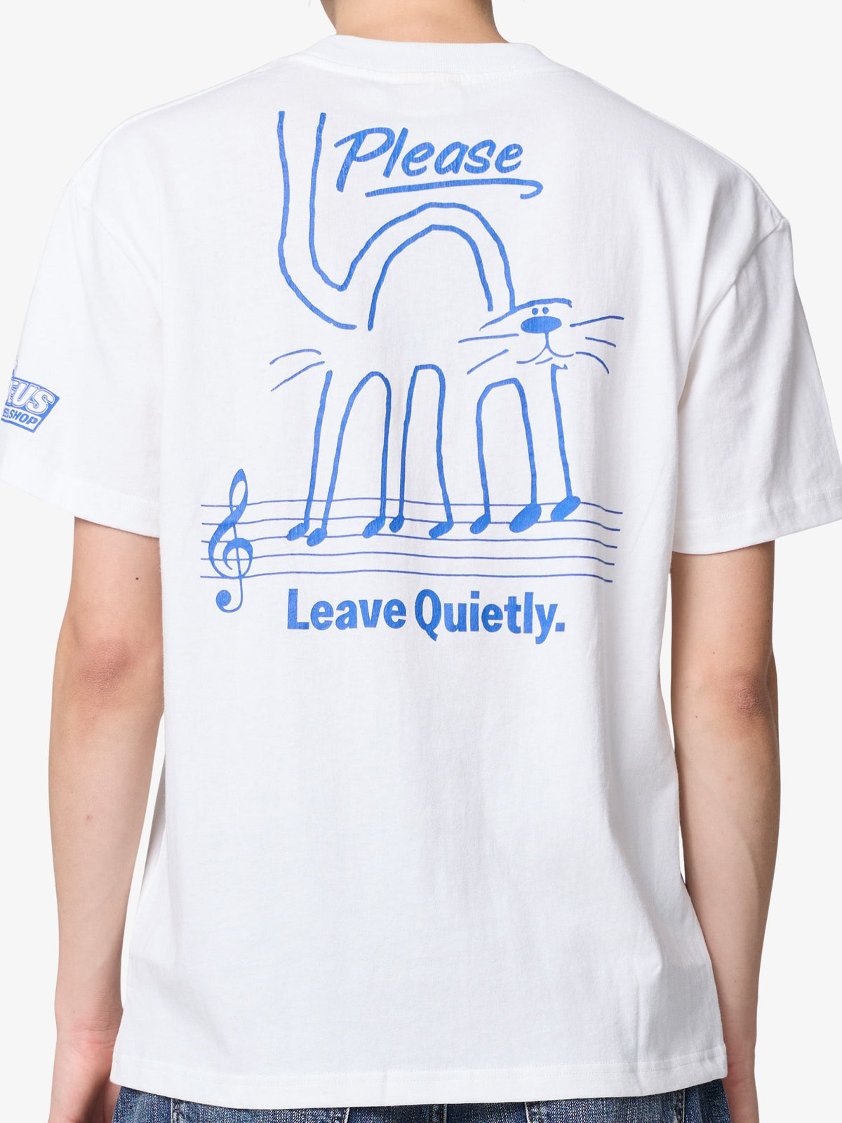 Deus Ostinato Tee | Blue Print/Vintage White