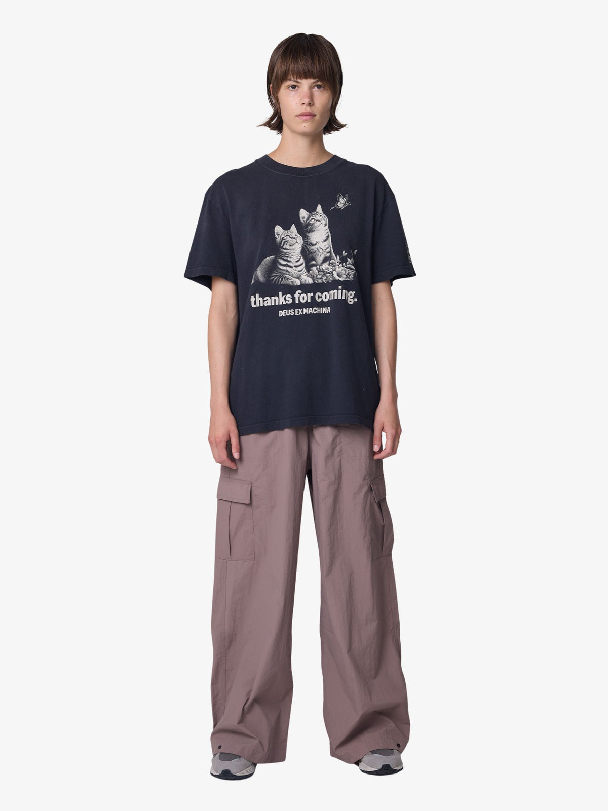 Deus Ostinato Tee | Anthracite