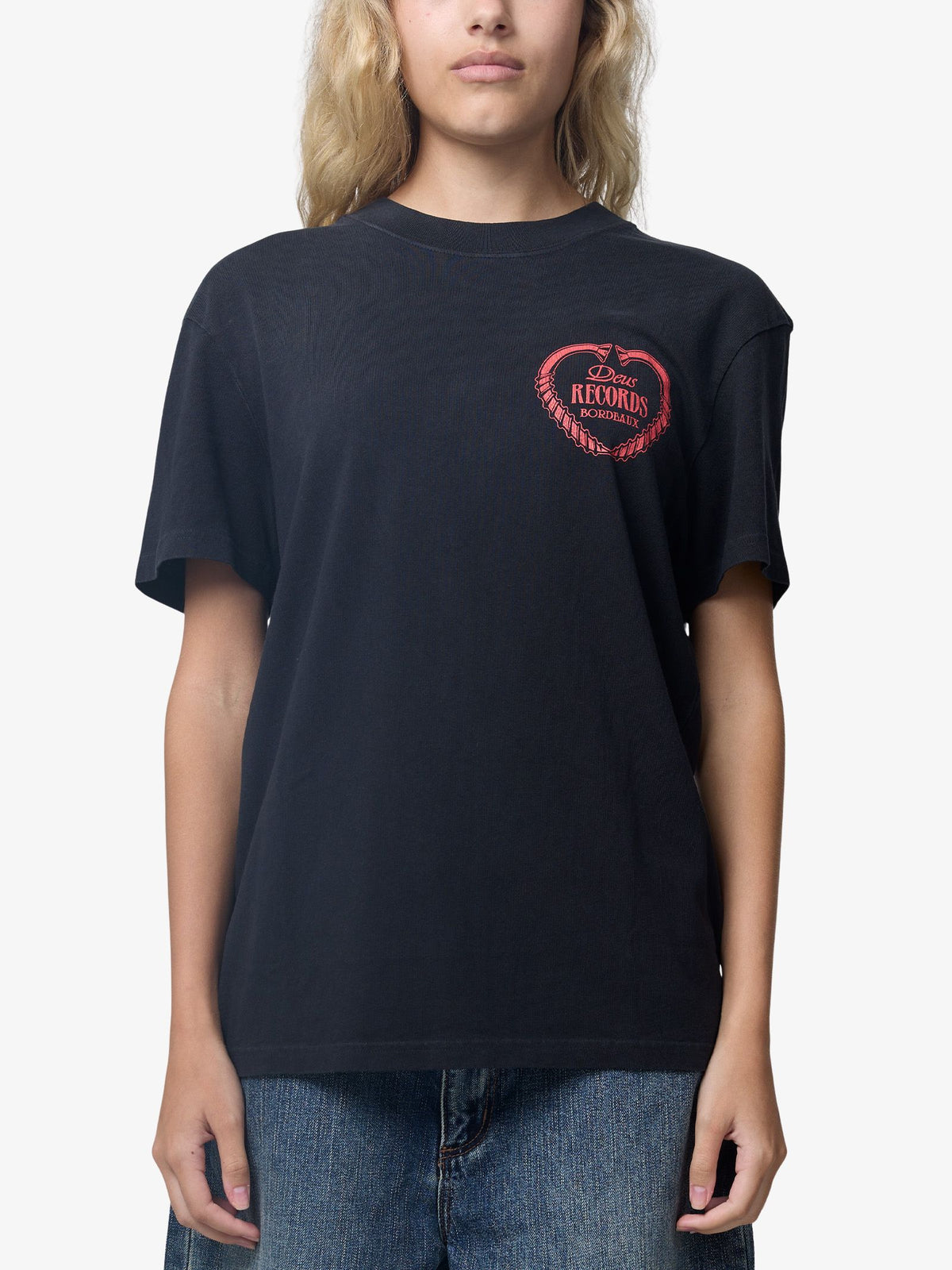 Deus Pleasures Tee | Black Beauty