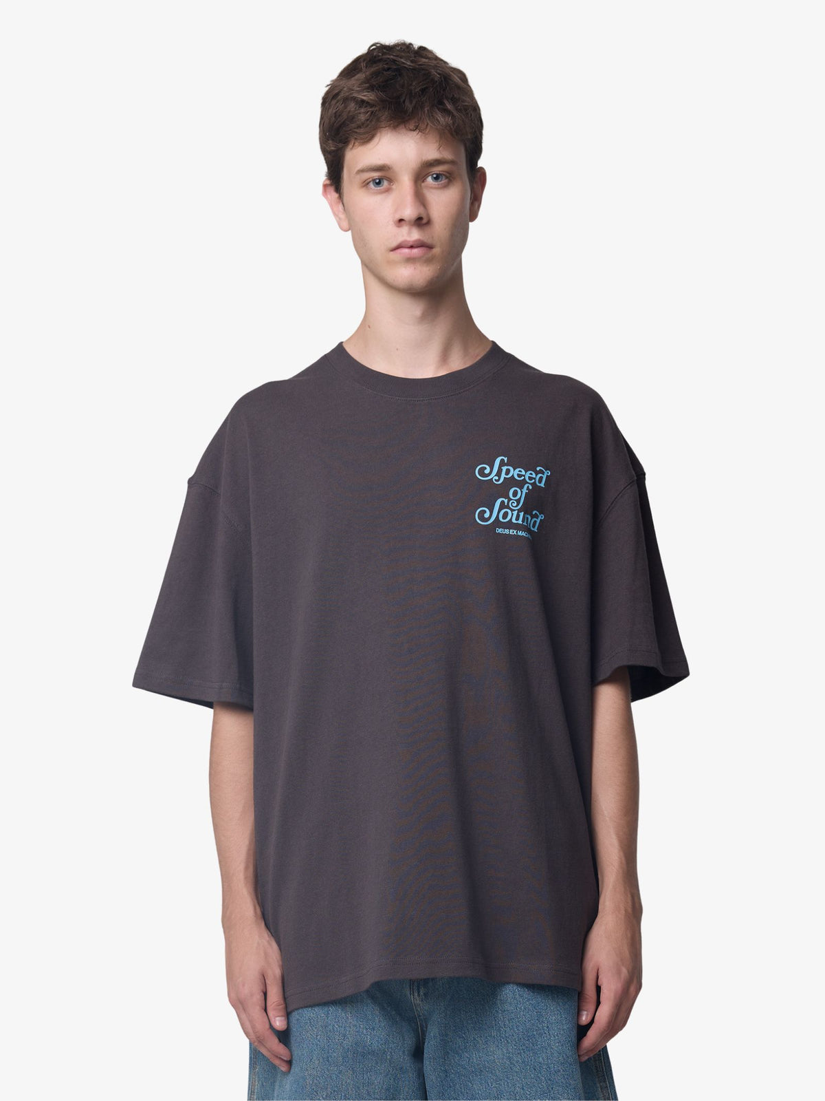 Deus Green Thumb Tee | Anthracite