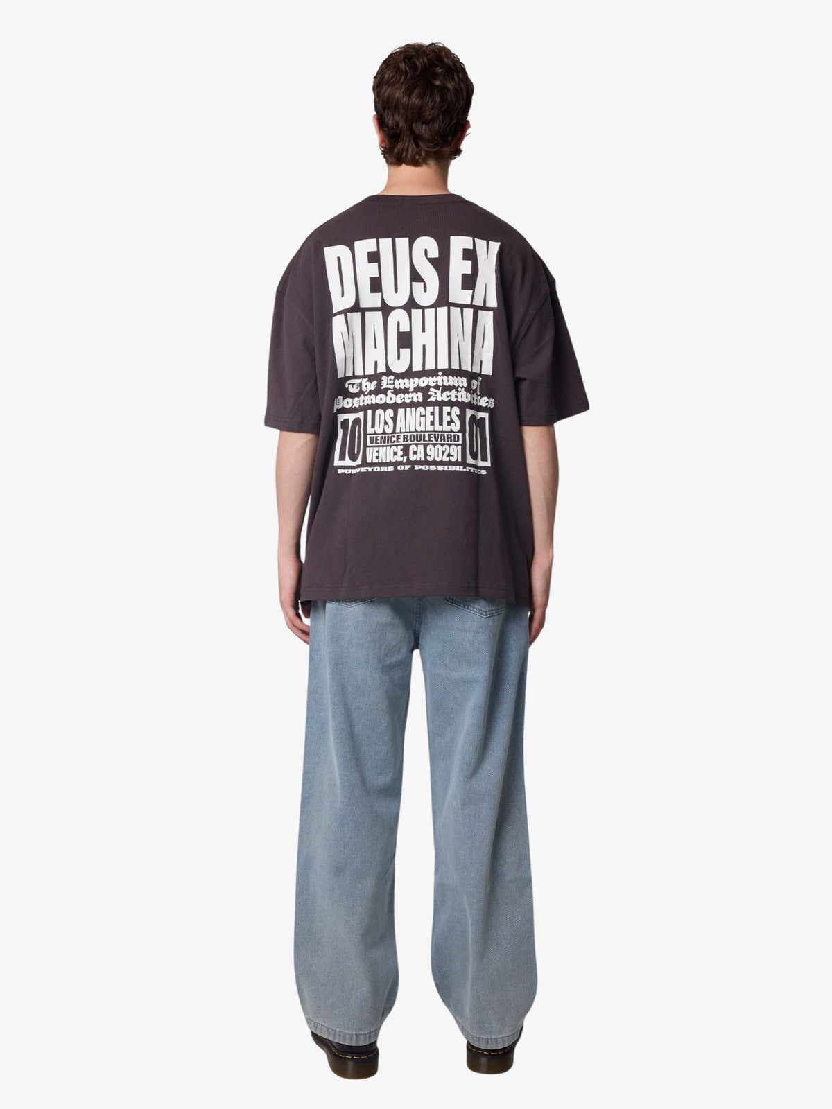 Deus Home Run Derby Tee | Anthracite