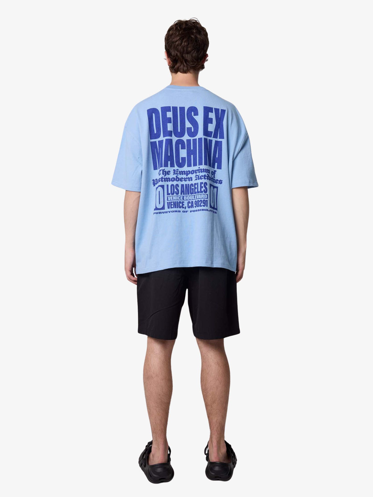 Deus Home Run Derby Tee | Powder Blue