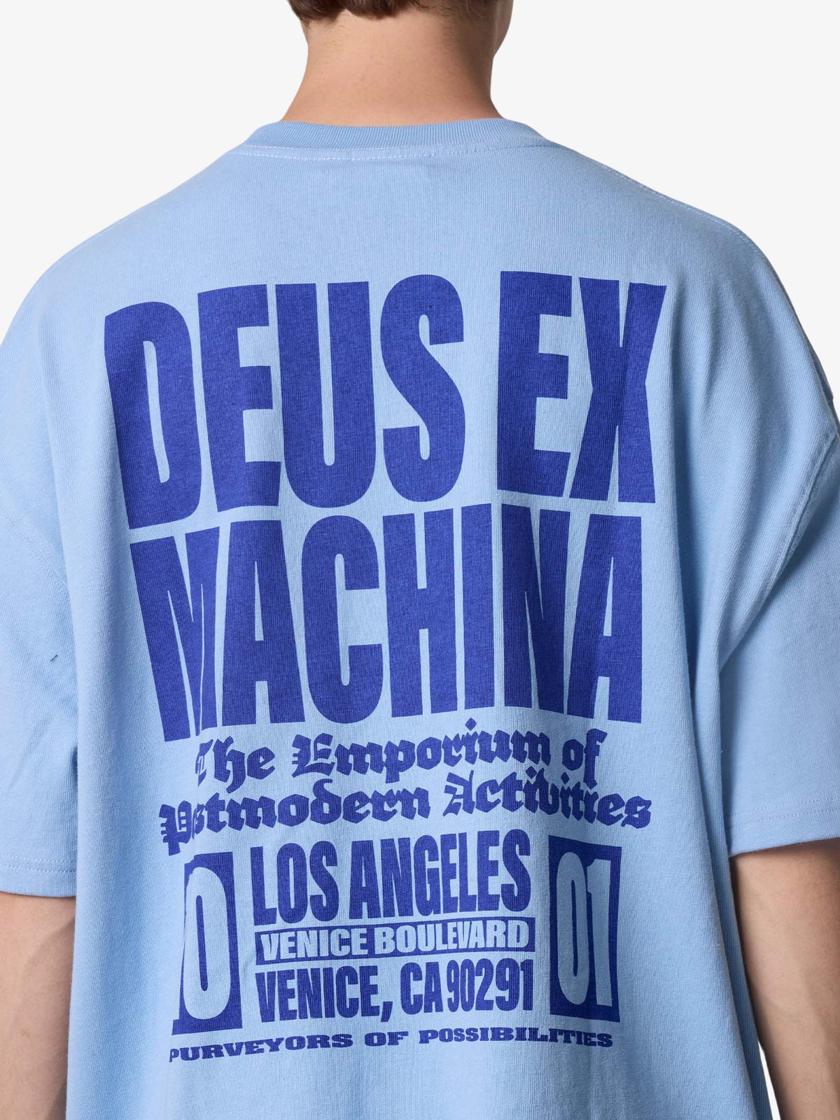 Deus Home Run Derby Tee | Powder Blue
