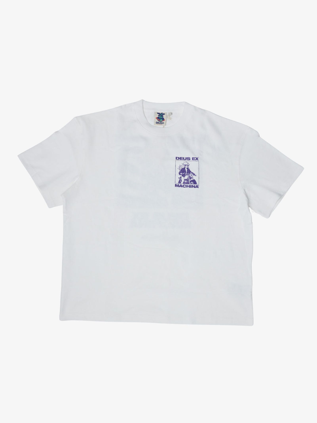 Deus The Heaviest Metal Tee | Vintage White