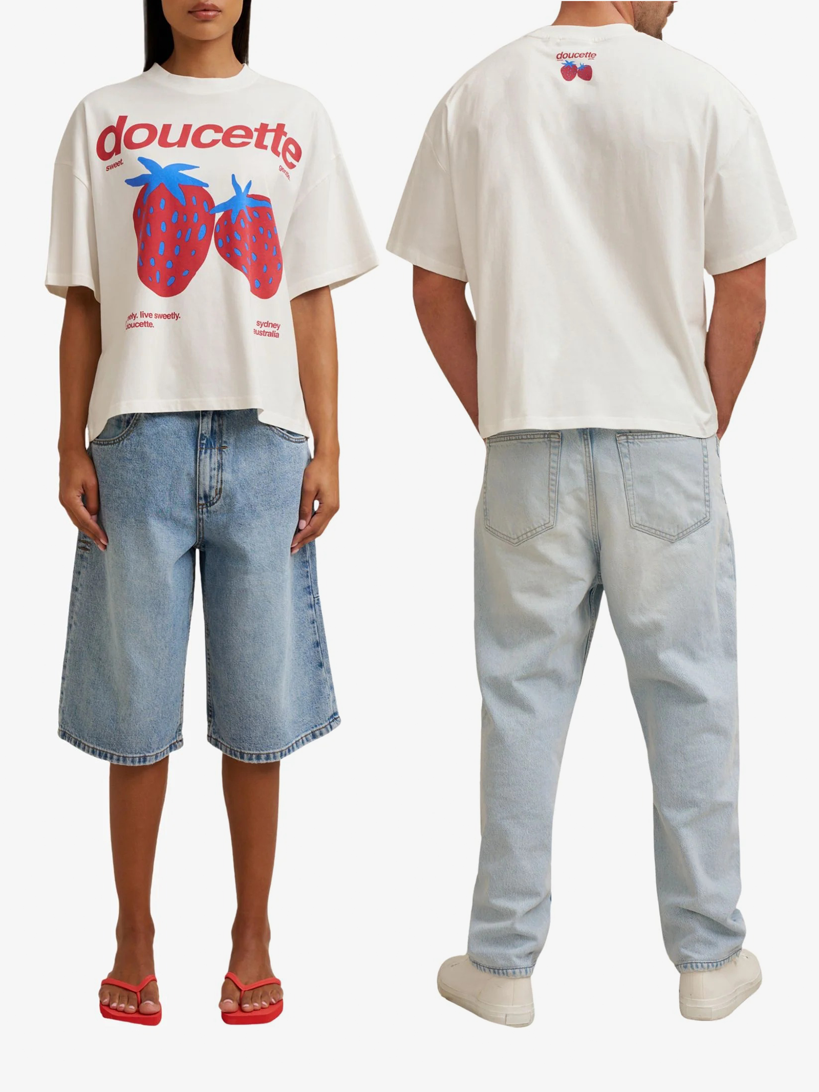 Unisex Live Sweet Compact Tee