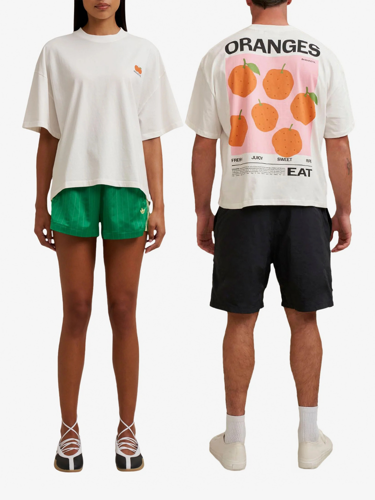 Doucette Unisex Sweet & Ripe Compact Tee | Ivory
