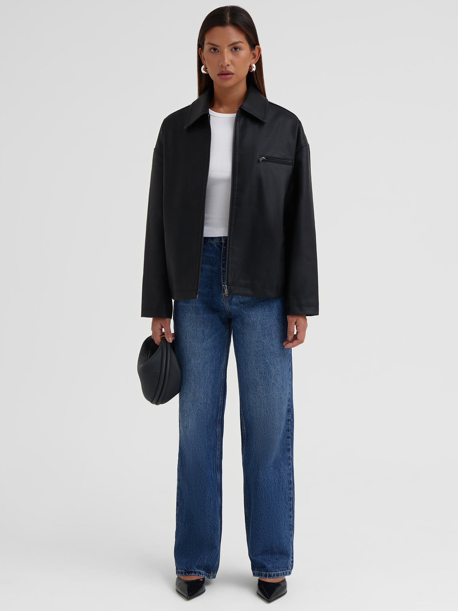 4th Reckless Maisi Jacket Black Glue Store - Main Image