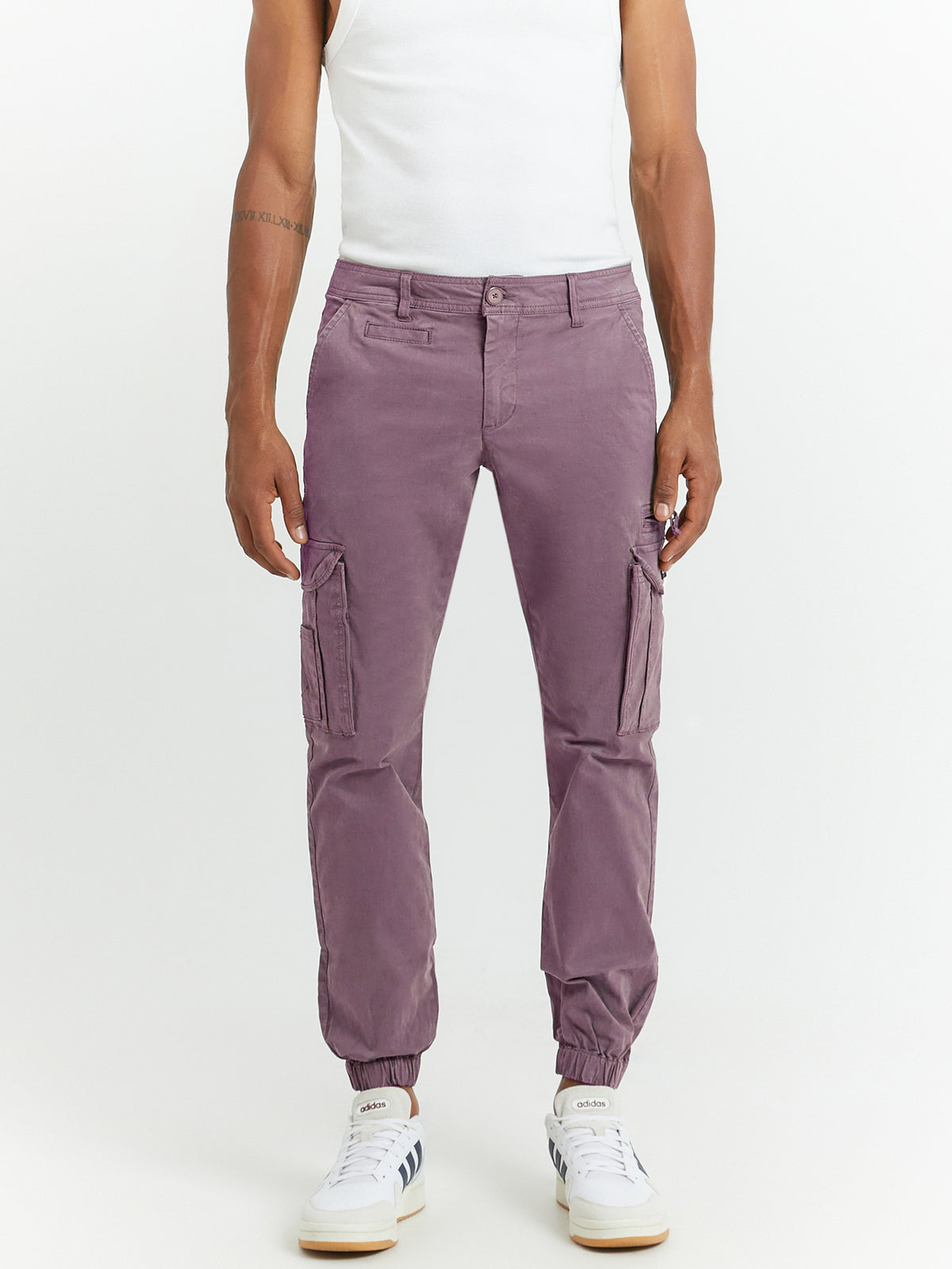 Henleys Eagle Cargo Pants | Mauve
