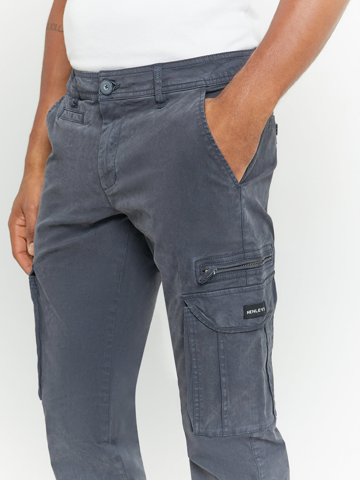 Henleys Eagle Cargo Pants | Navy