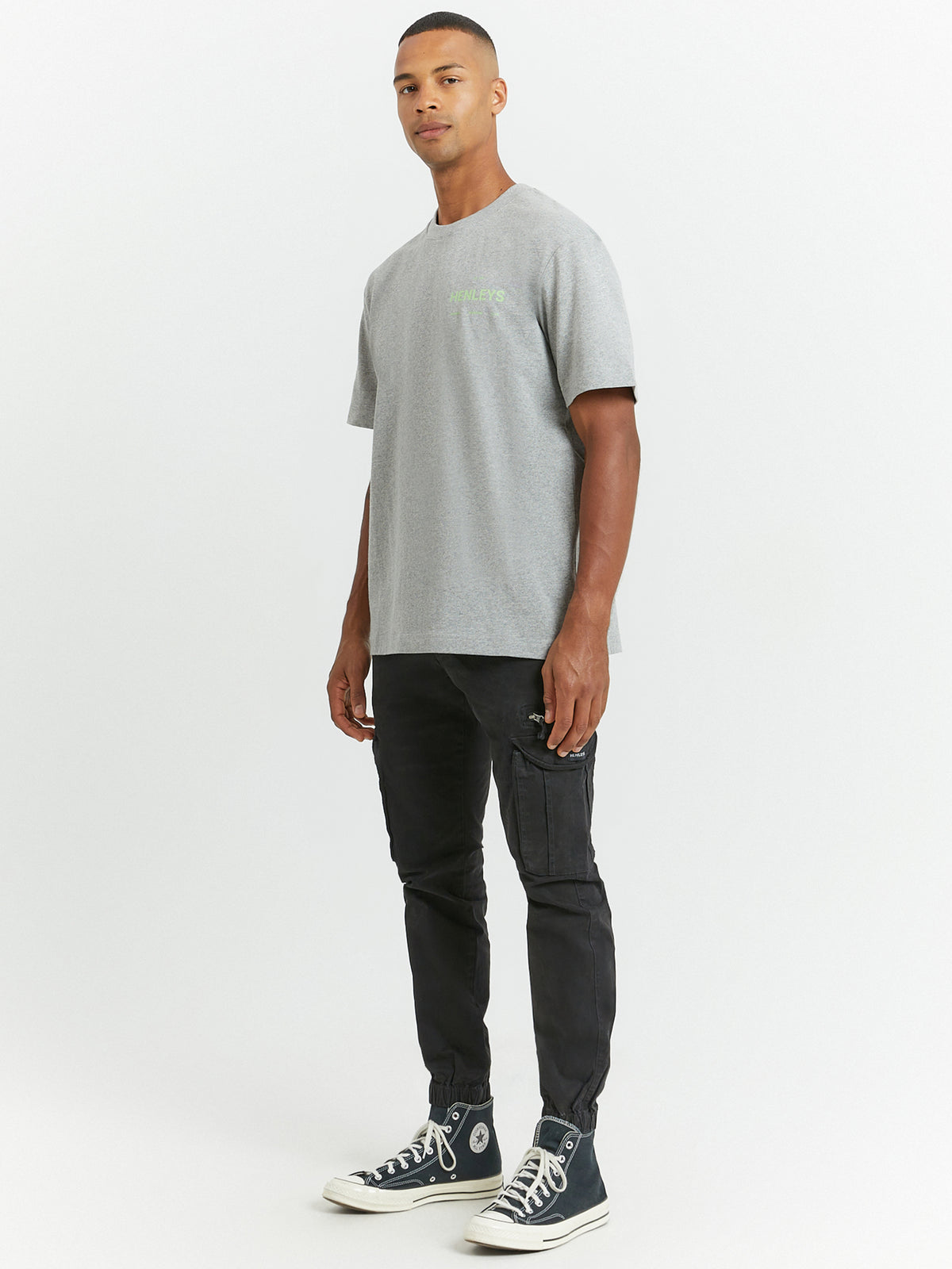Henleys Eagle Cargo Pants | Black