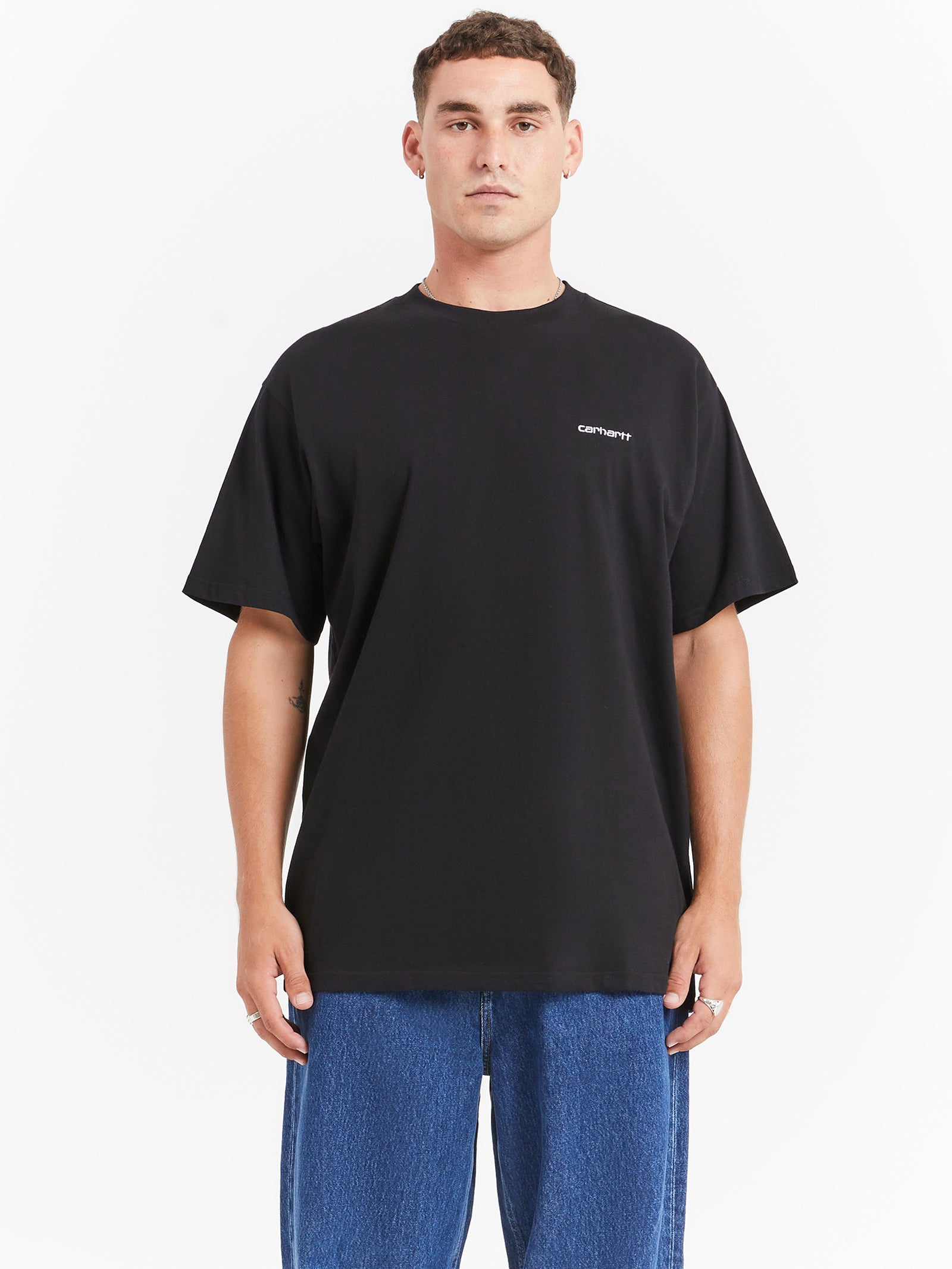Script Embroidery T-Shirt
