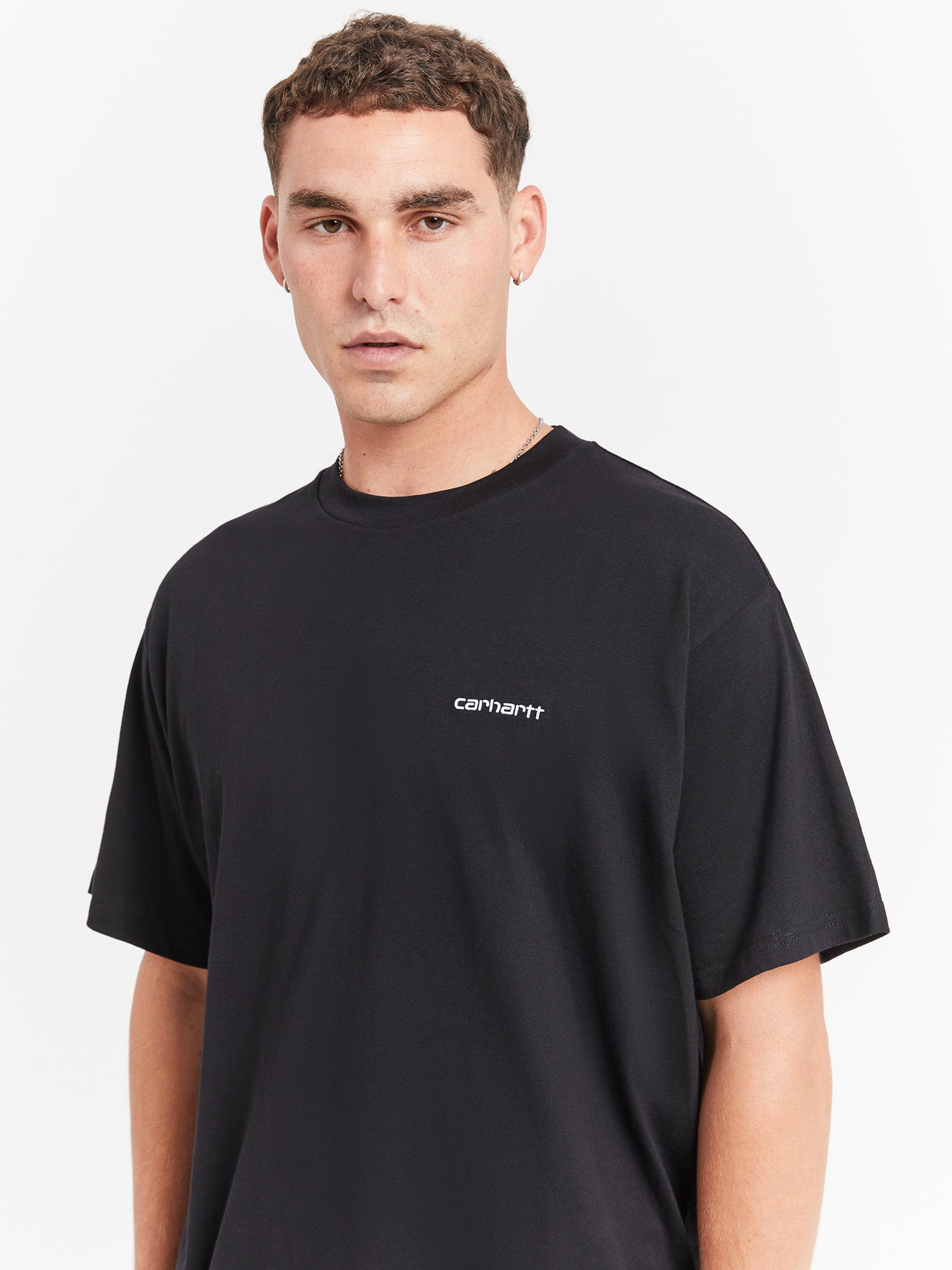Script Embroidery T-Shirt