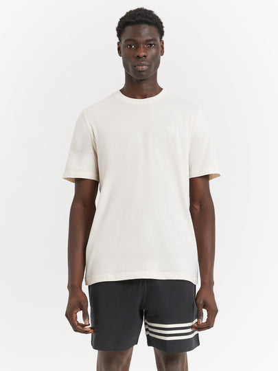 Trefoil Essentials T-Shirt in Wonder White