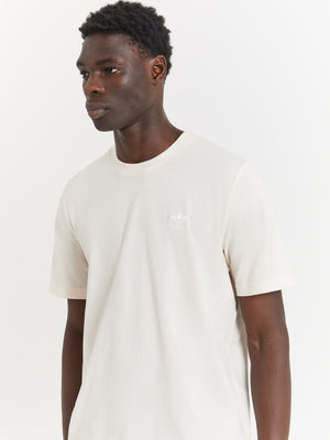 Trefoil Essentials T-Shirt in Wonder White - Glue Store
