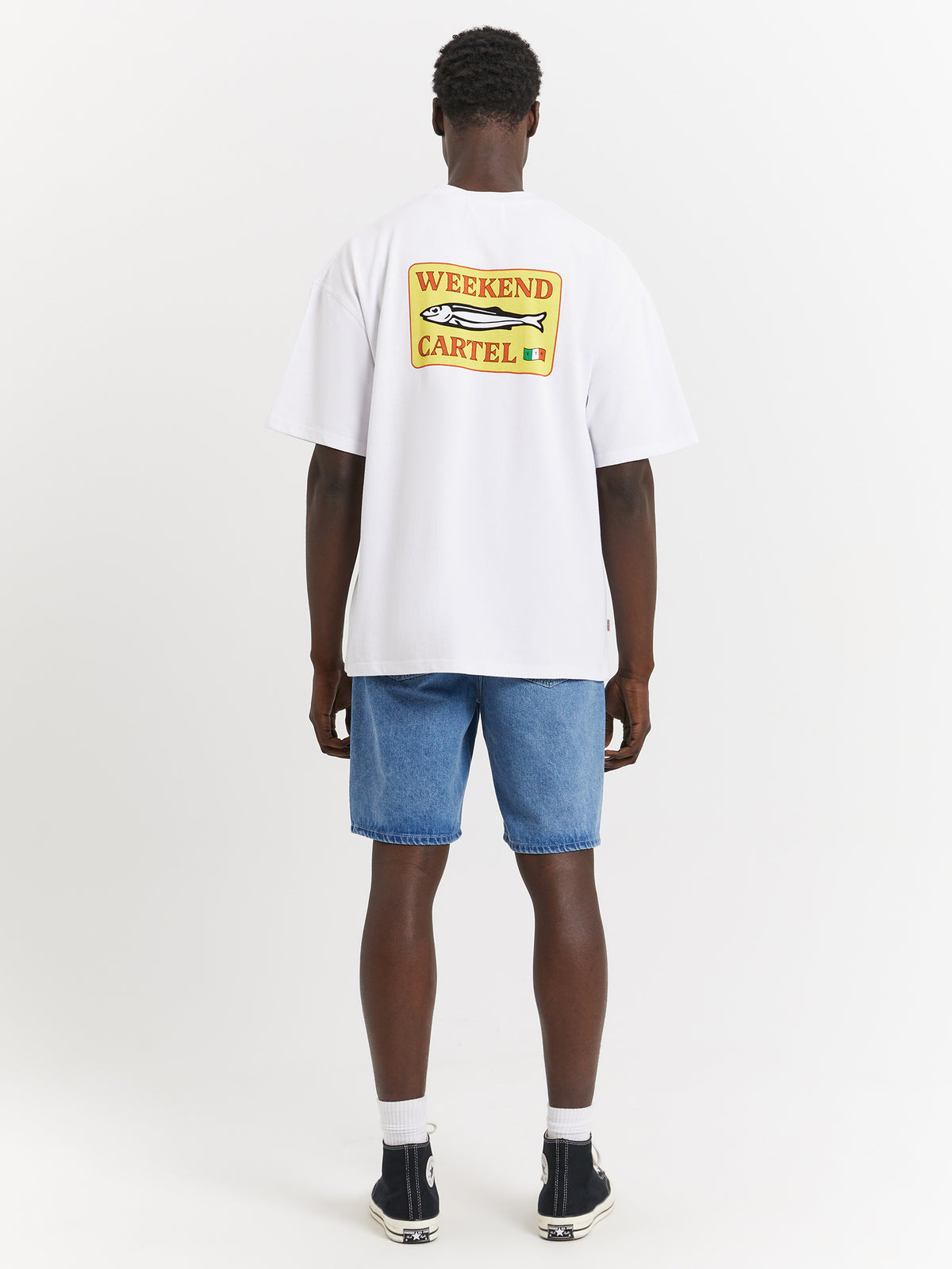 Weekend Cartel Sardinas T-Shirt | White