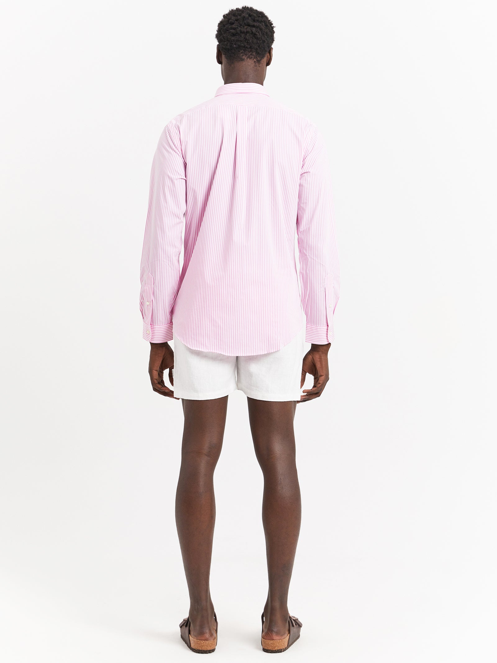 60/1 Striped Poplin Shirt