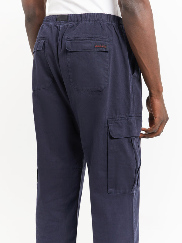 Cargo Pants in Double Navy Blue - Glue Store
