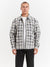 Hooligan Zip Jacket in Snow Plaid