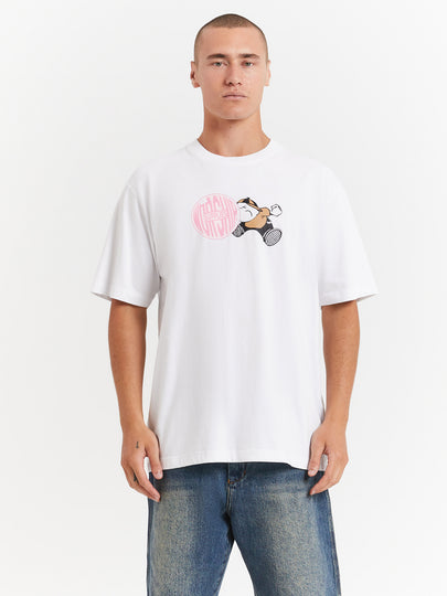 Bubble Trouble T-Shirt in White