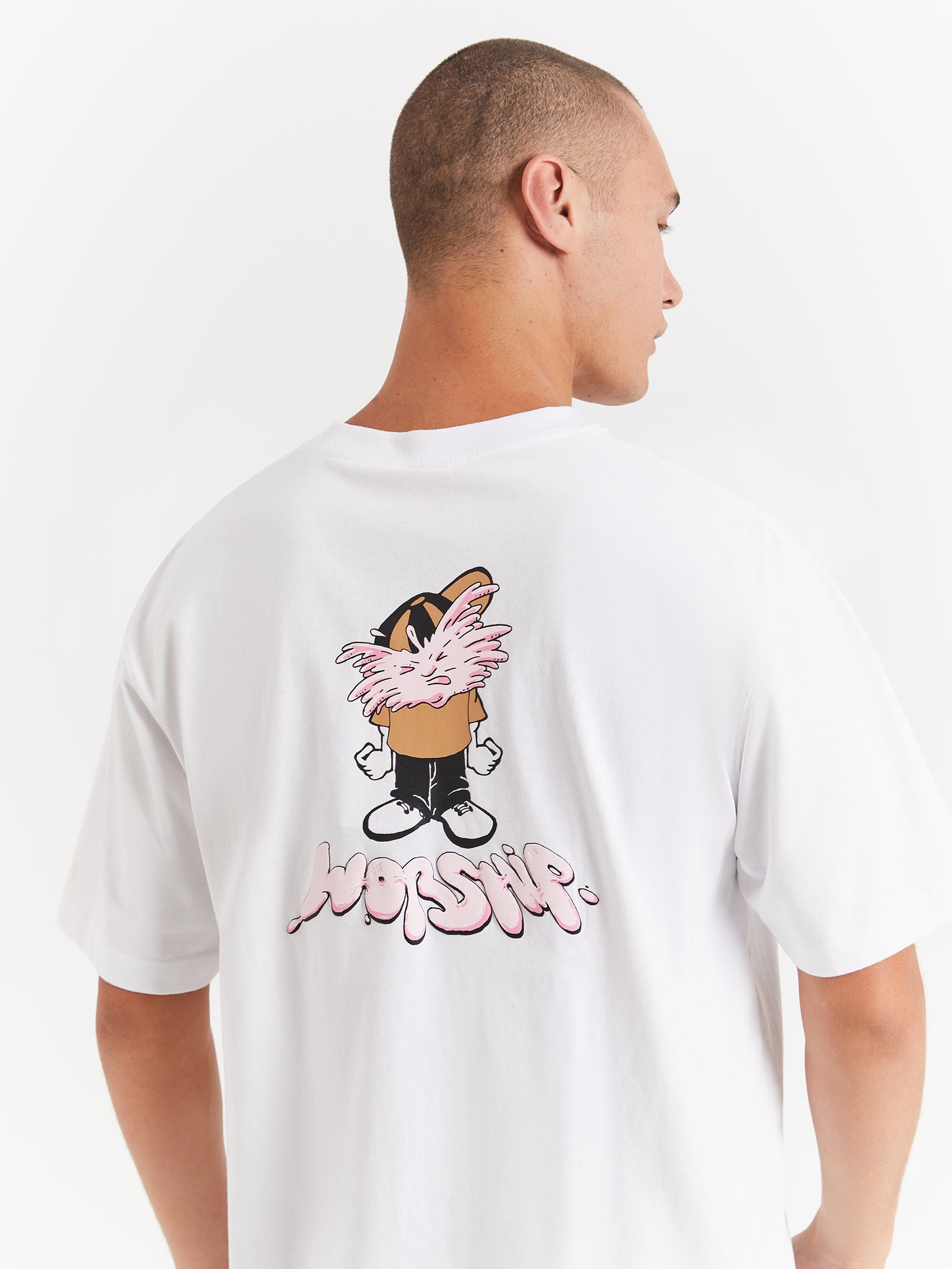 Bubble Trouble T-Shirt in White