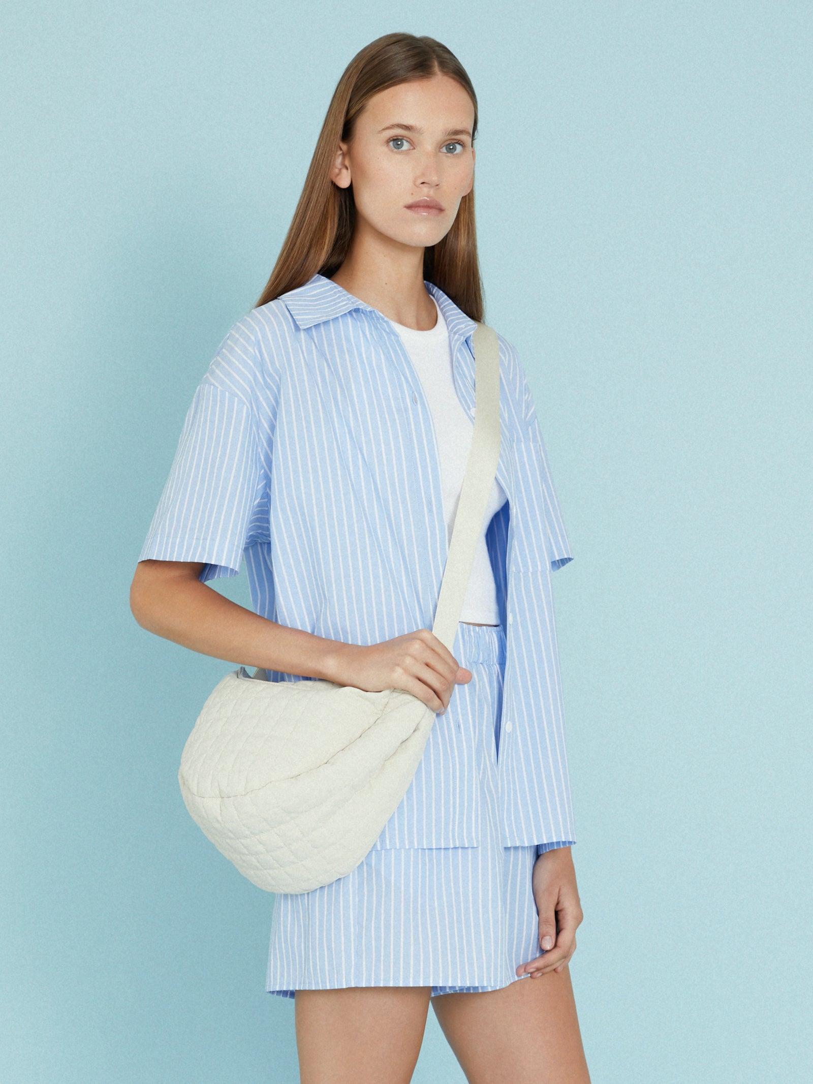 Pop Short Sleeve Graffiti Stripe Shirt