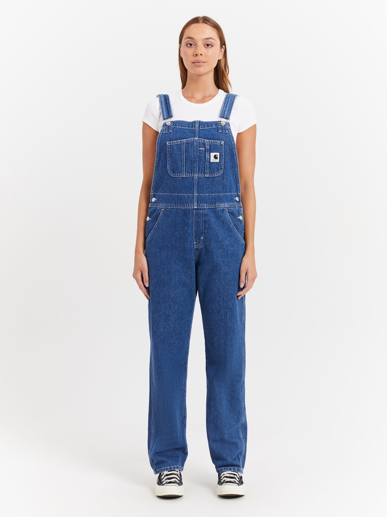 Bib Straight-Leg Overalls