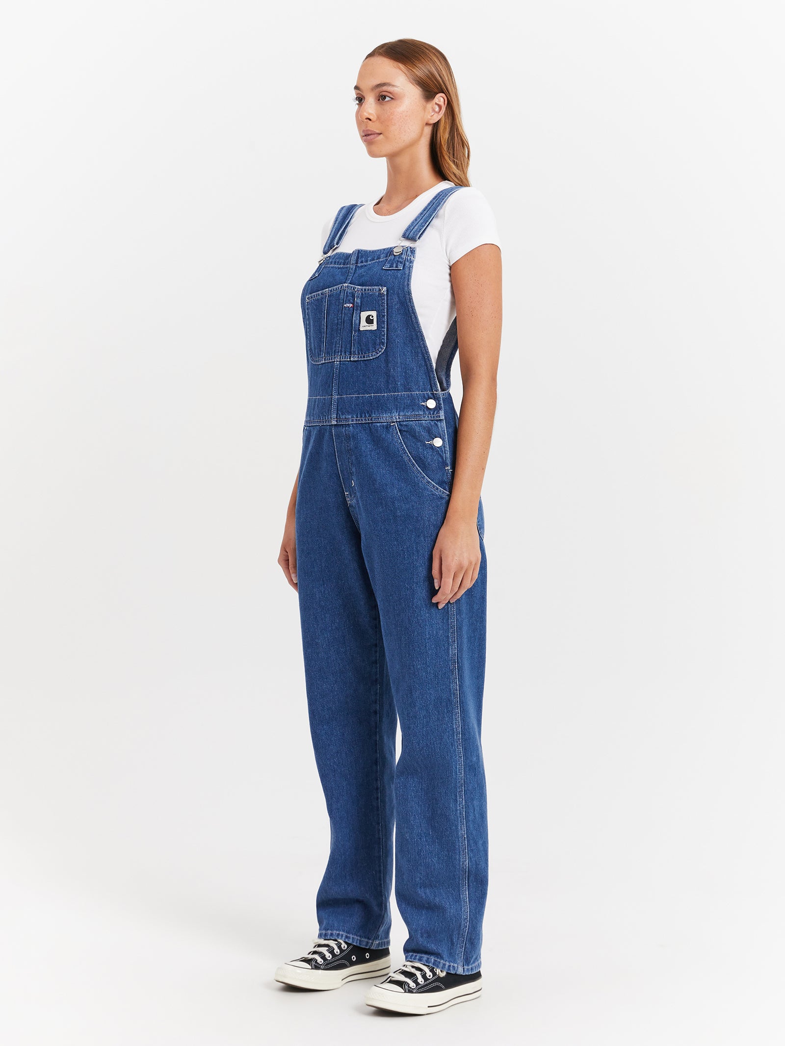 Bib Straight-Leg Overalls