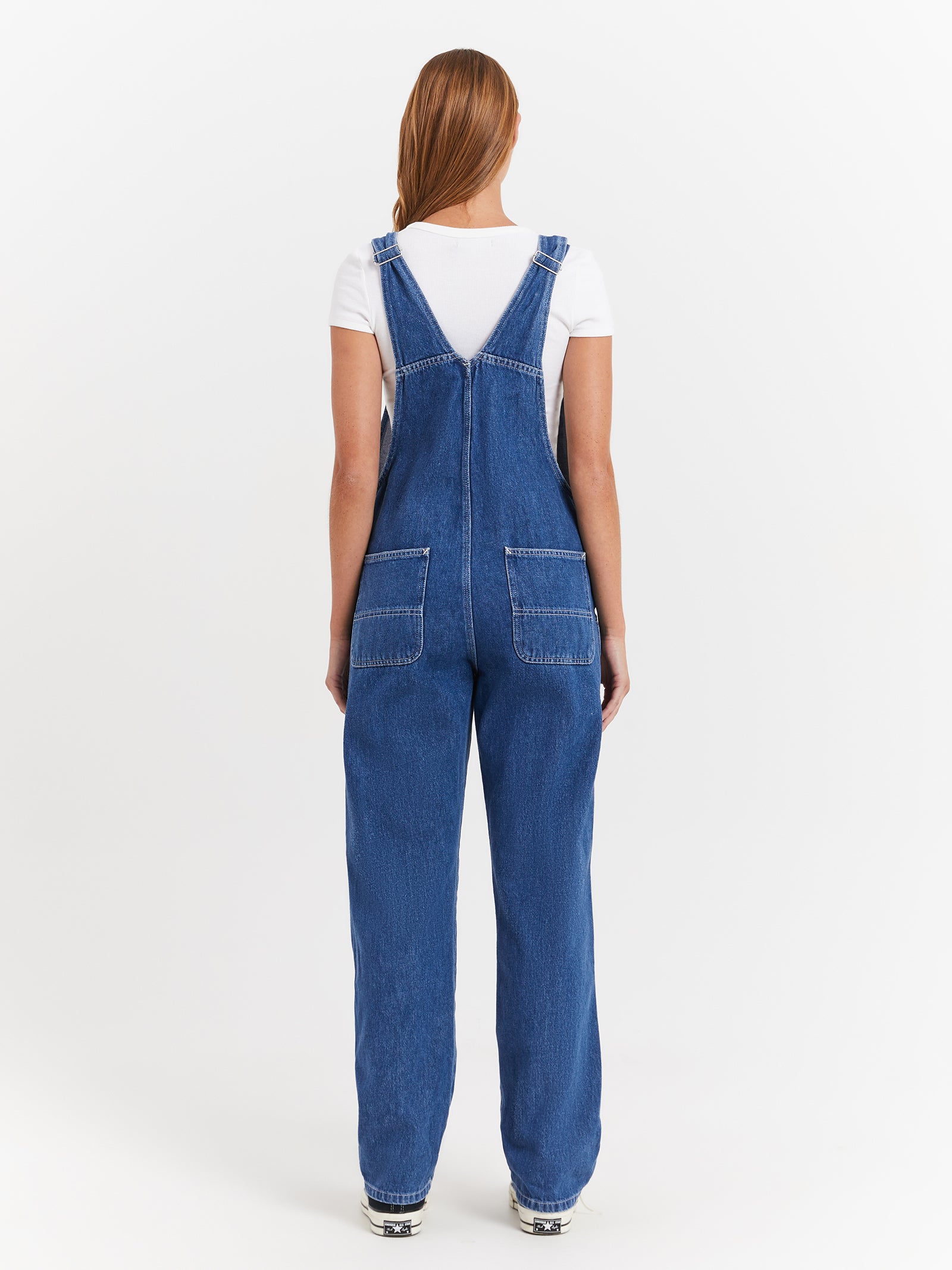Bib Straight-Leg Overalls