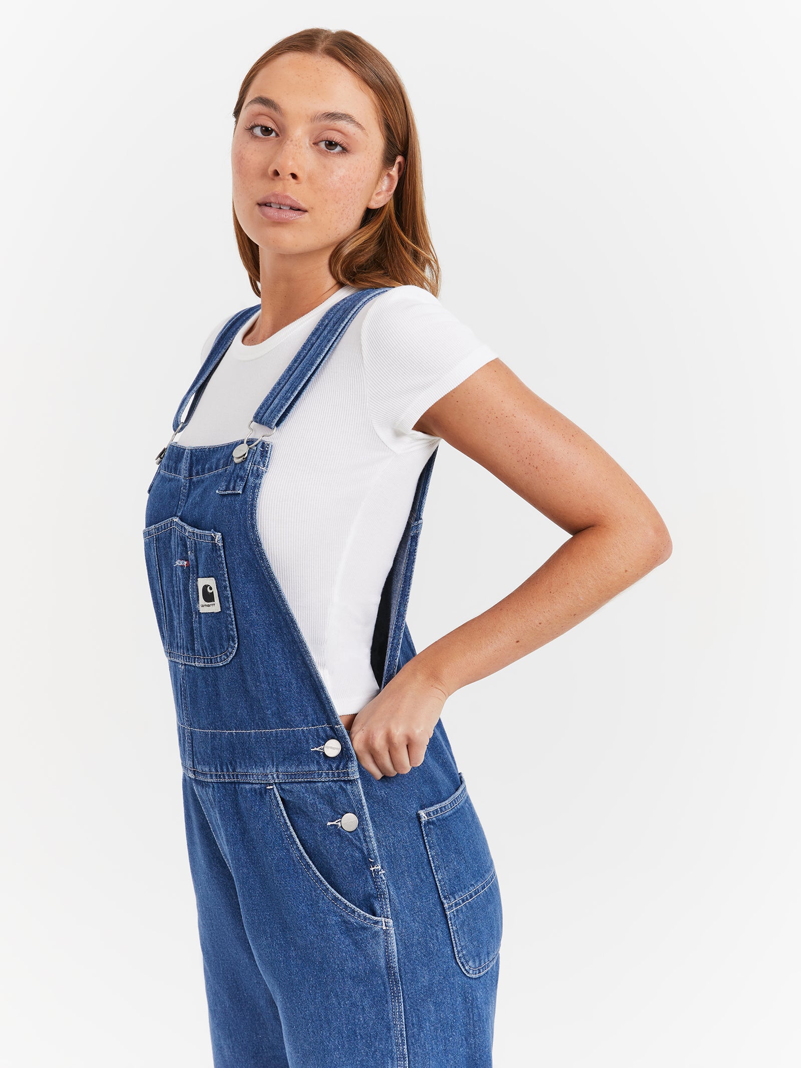 Bib Straight-Leg Overalls