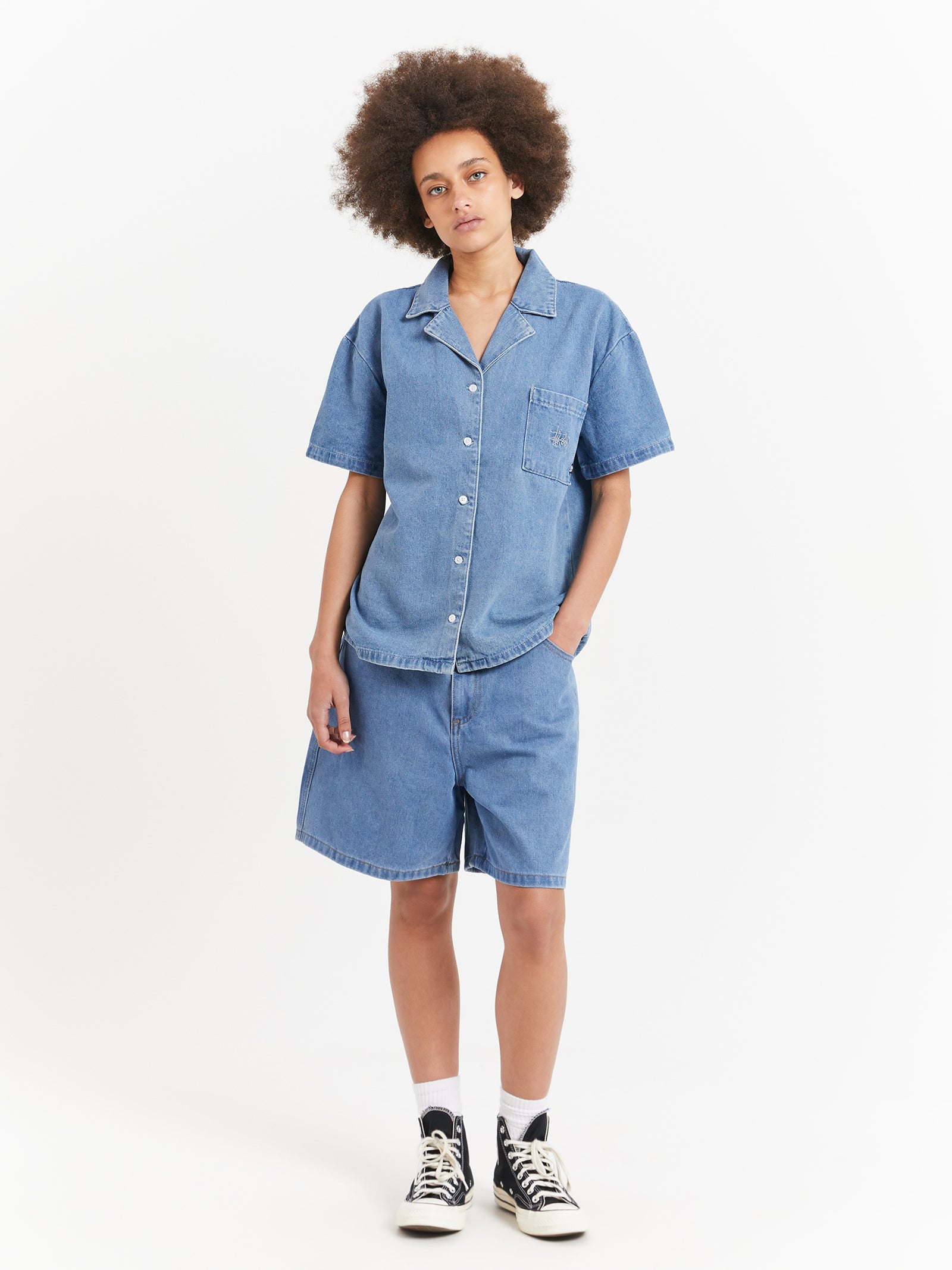Denim Oversized Shirt