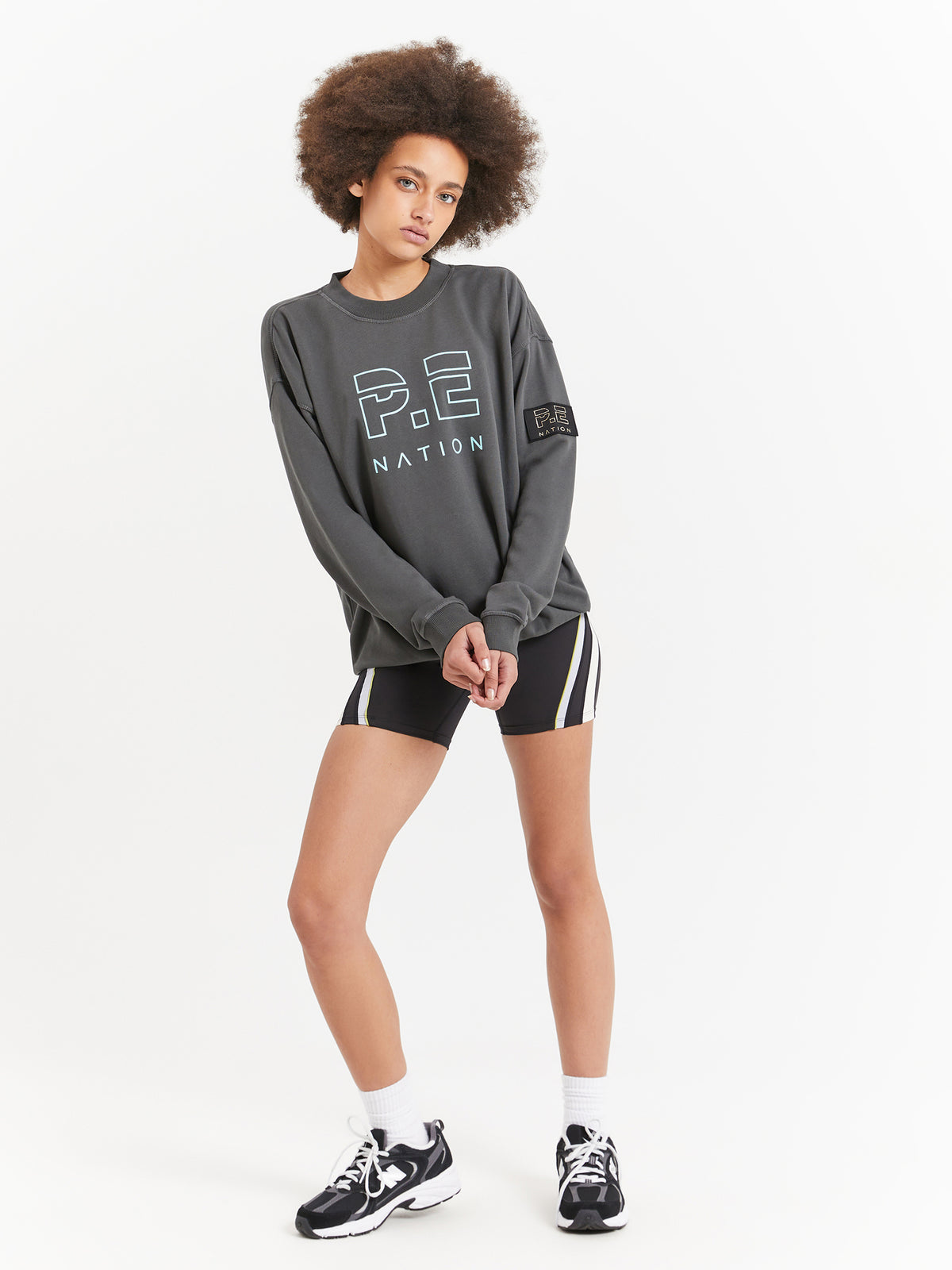 Heads Up Sweat in Grey