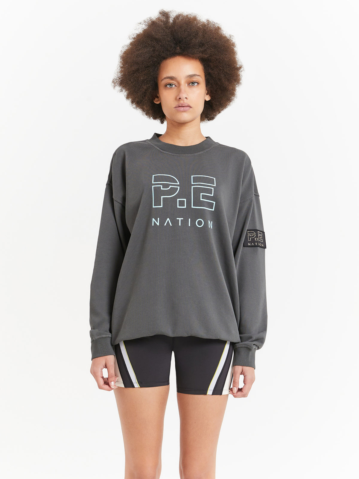 Heads Up Sweat in Grey