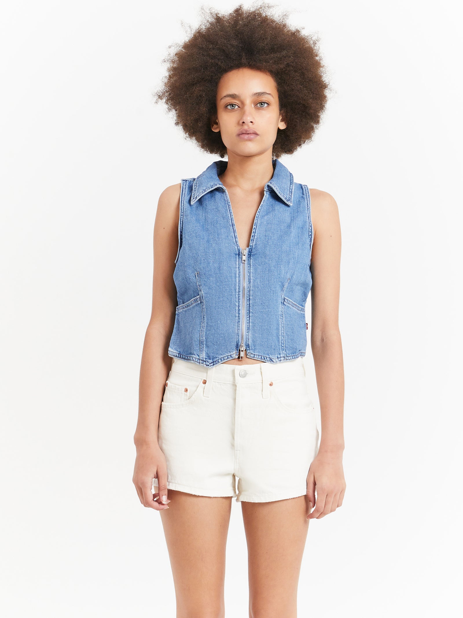 Lilou Denim Vest