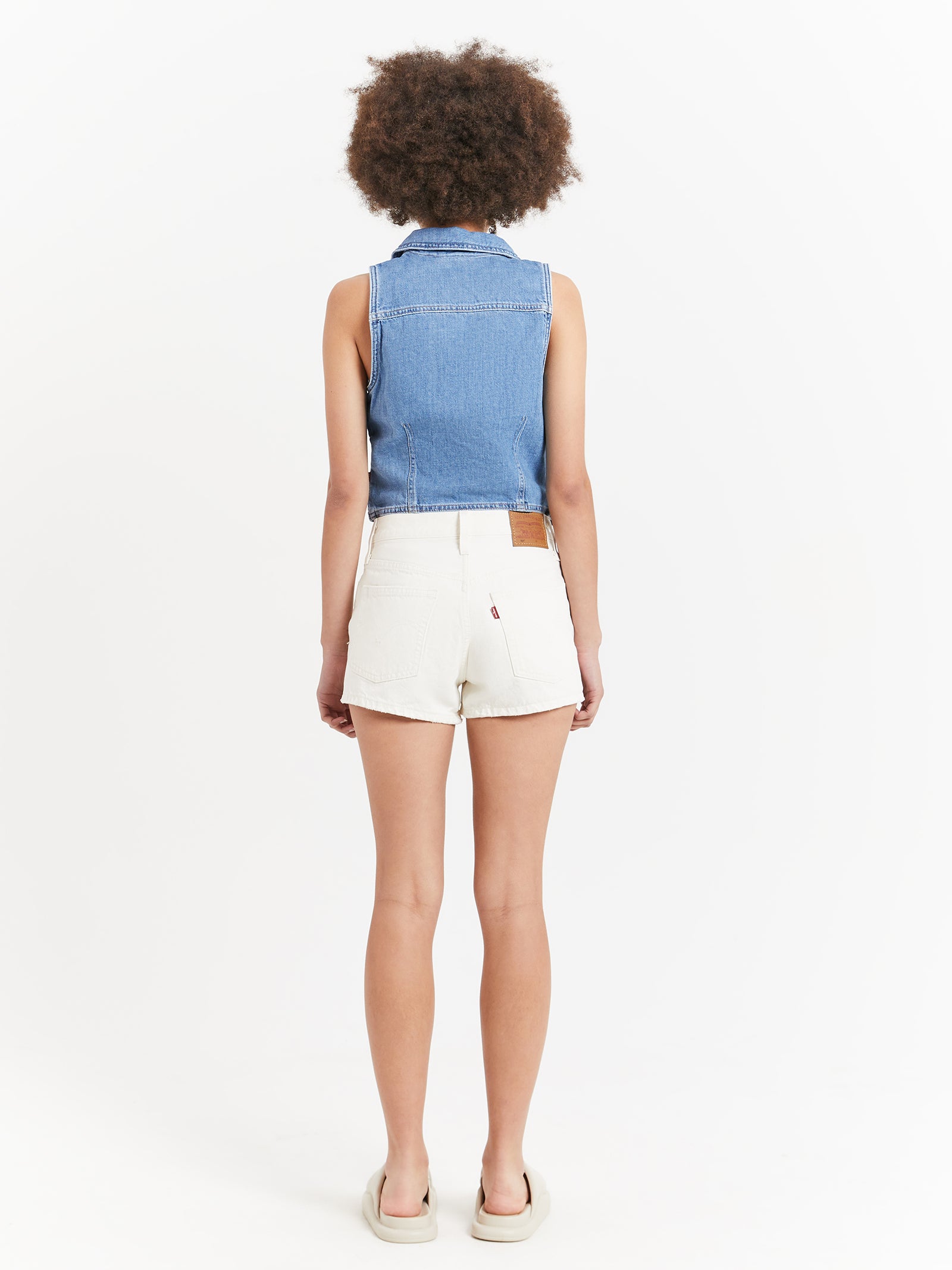Levi's Lilou Denim Vest Top Vrouwen, Blushing Don 4, XXS Levi's Lilou Denim Vest Top Vrouwen, Blushing Don 4, XXS