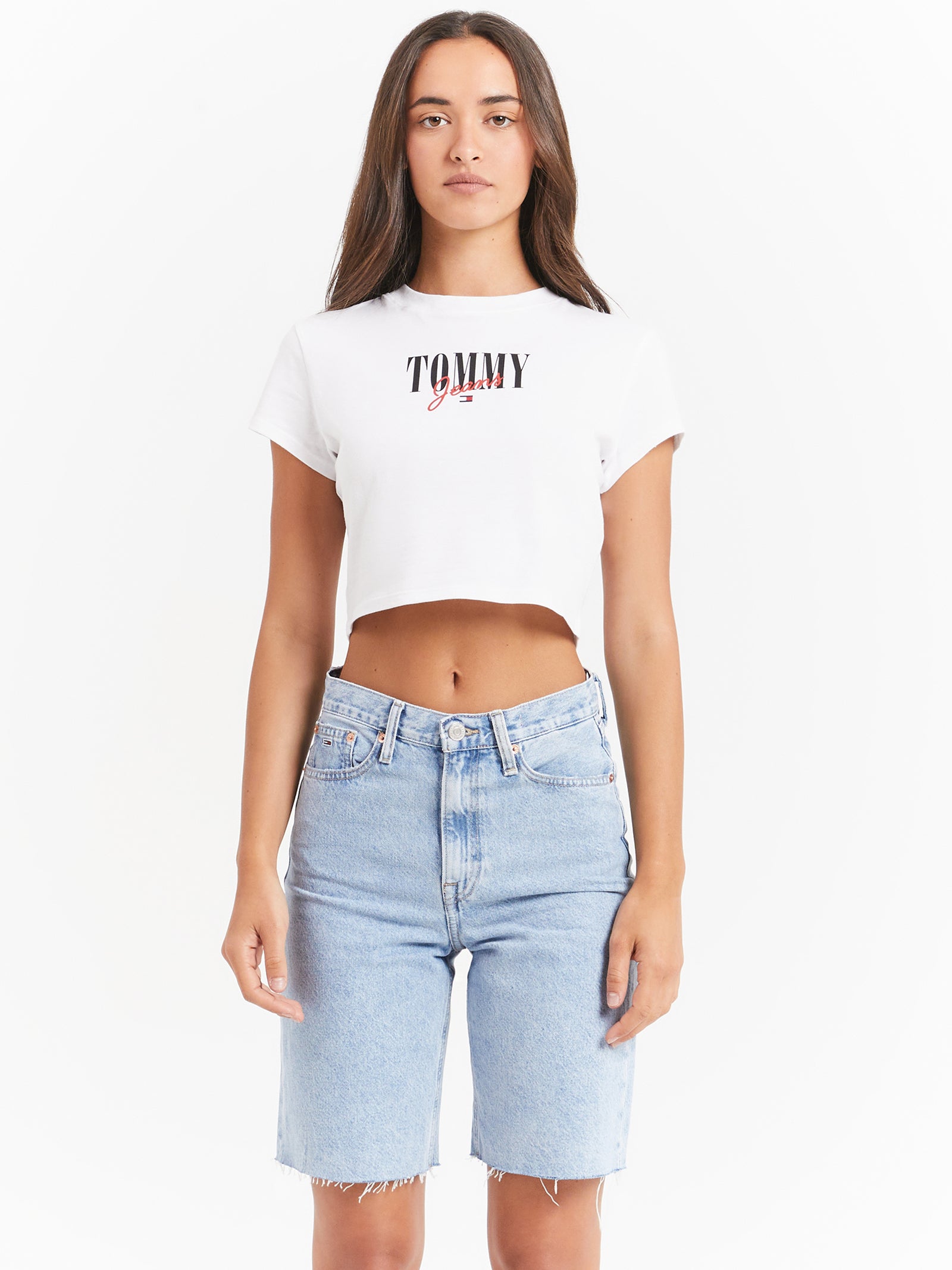 Baby Crop Essential Logo T-Shirt