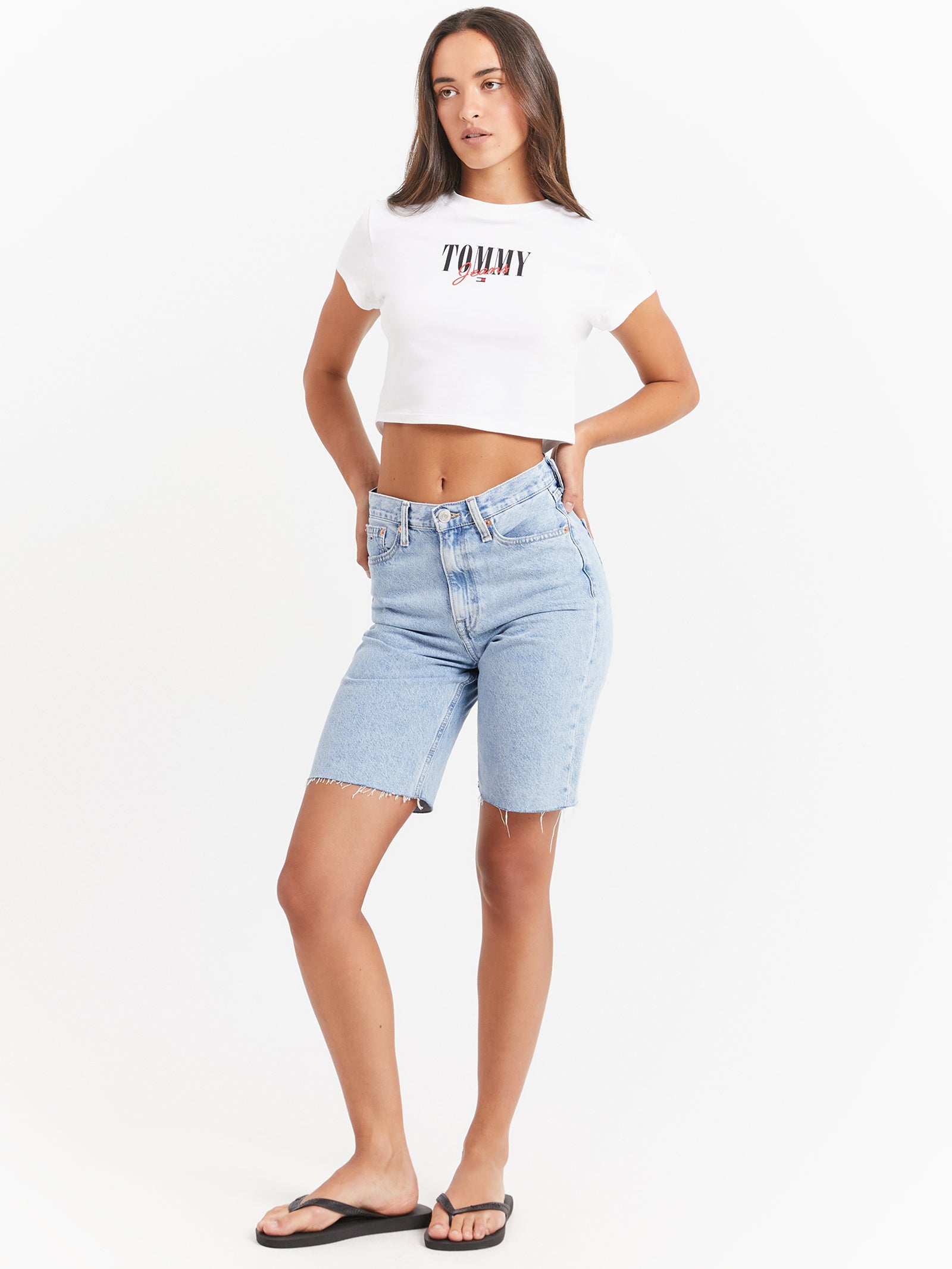 Baby Crop Essential Logo T-Shirt
