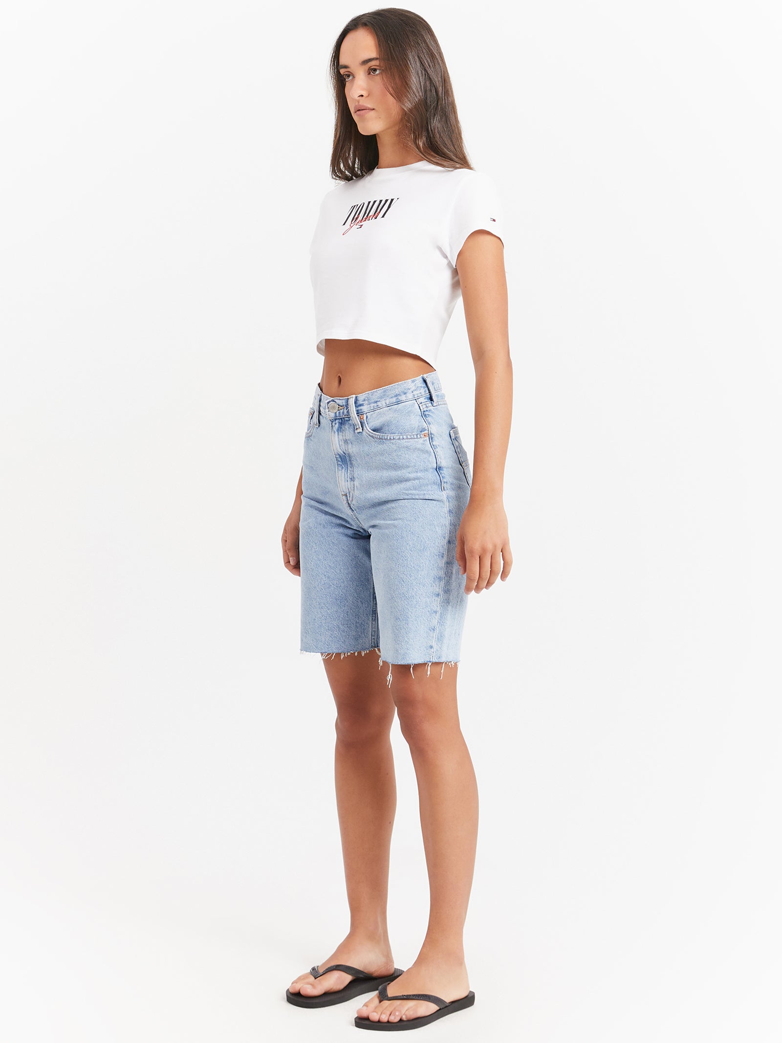 Baby Crop Essential Logo T-Shirt