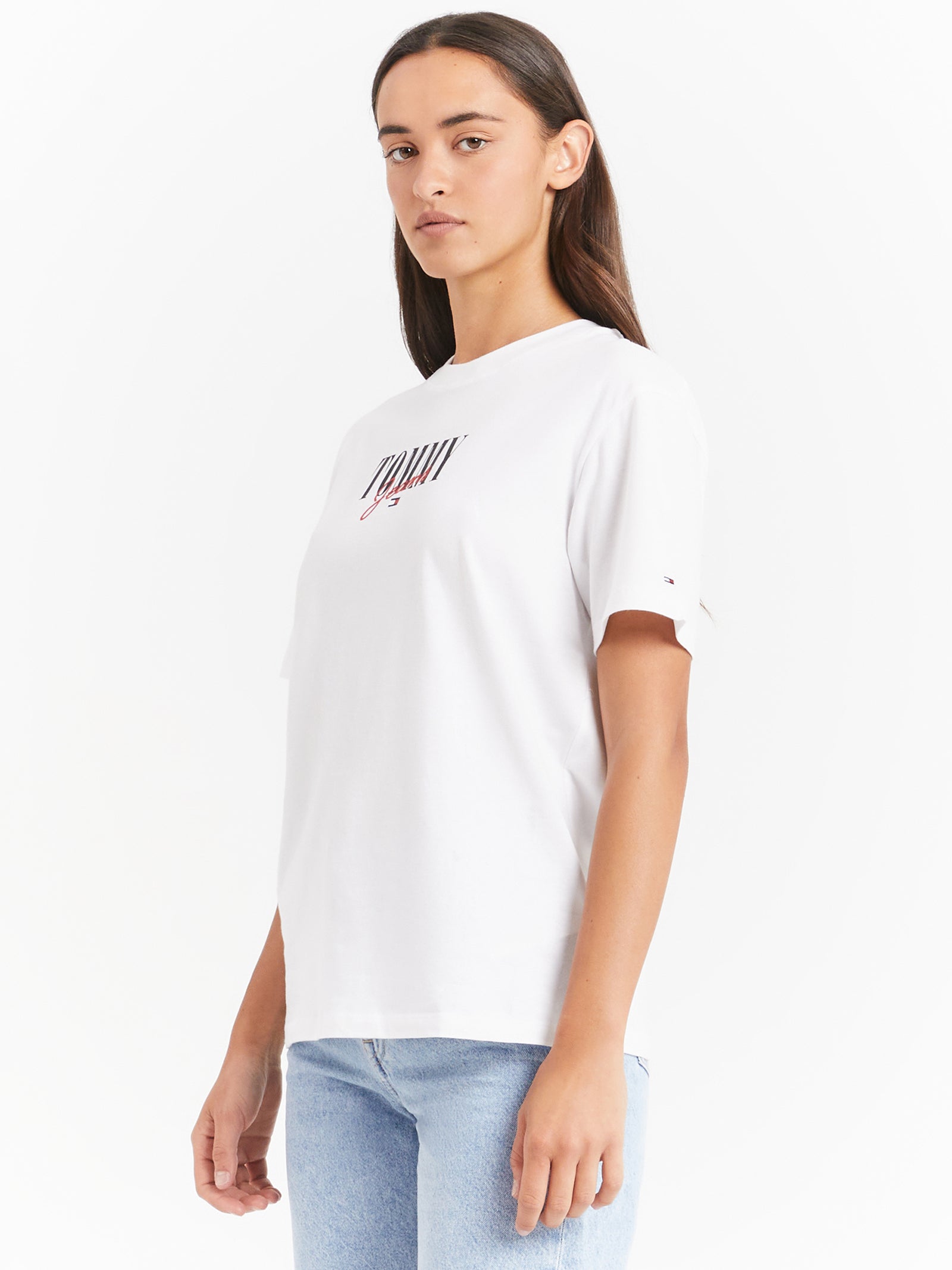 Relaxed Essential Logo T-Shirt in White