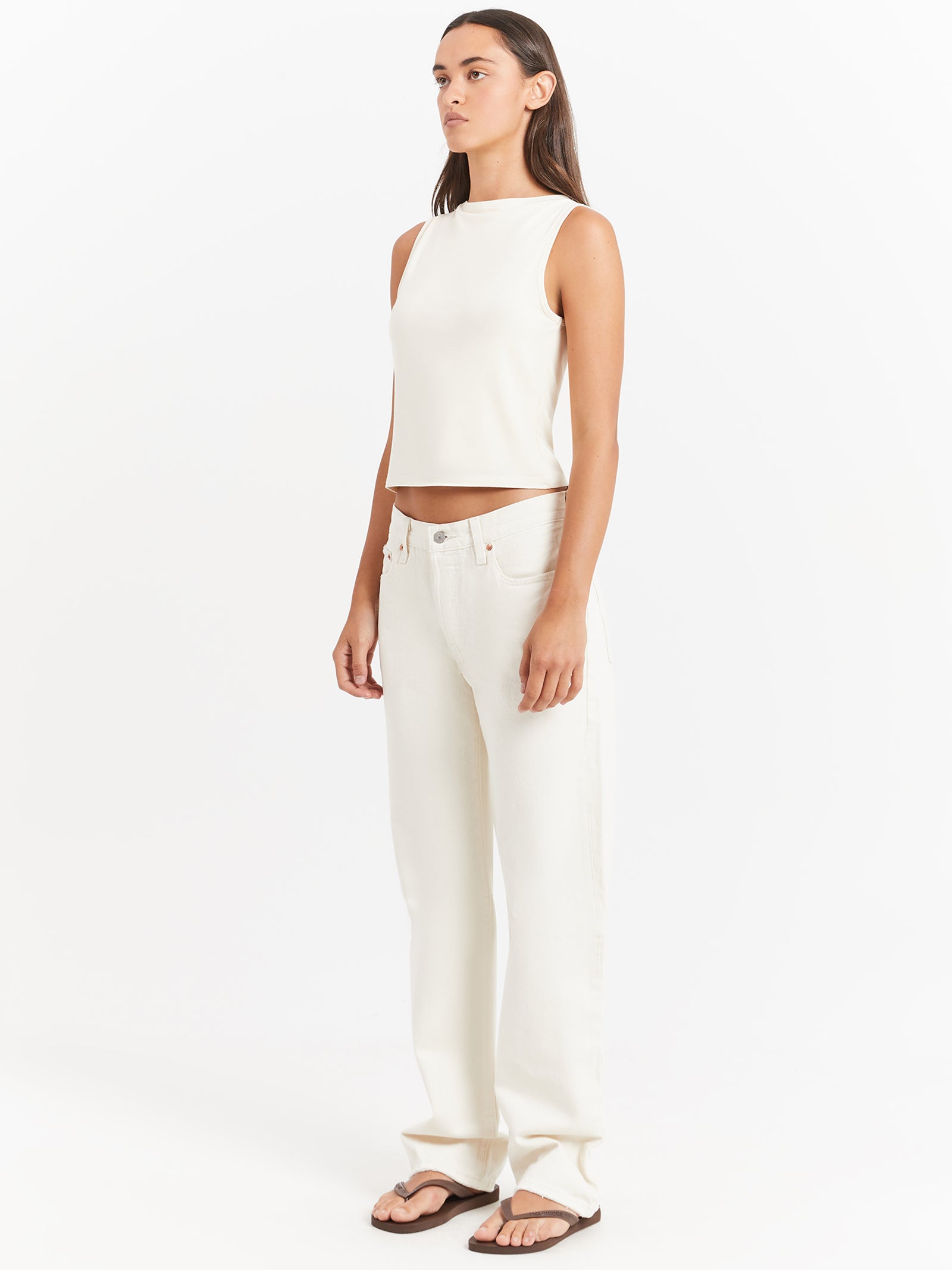 Ribcage Straight Ankle Jeans