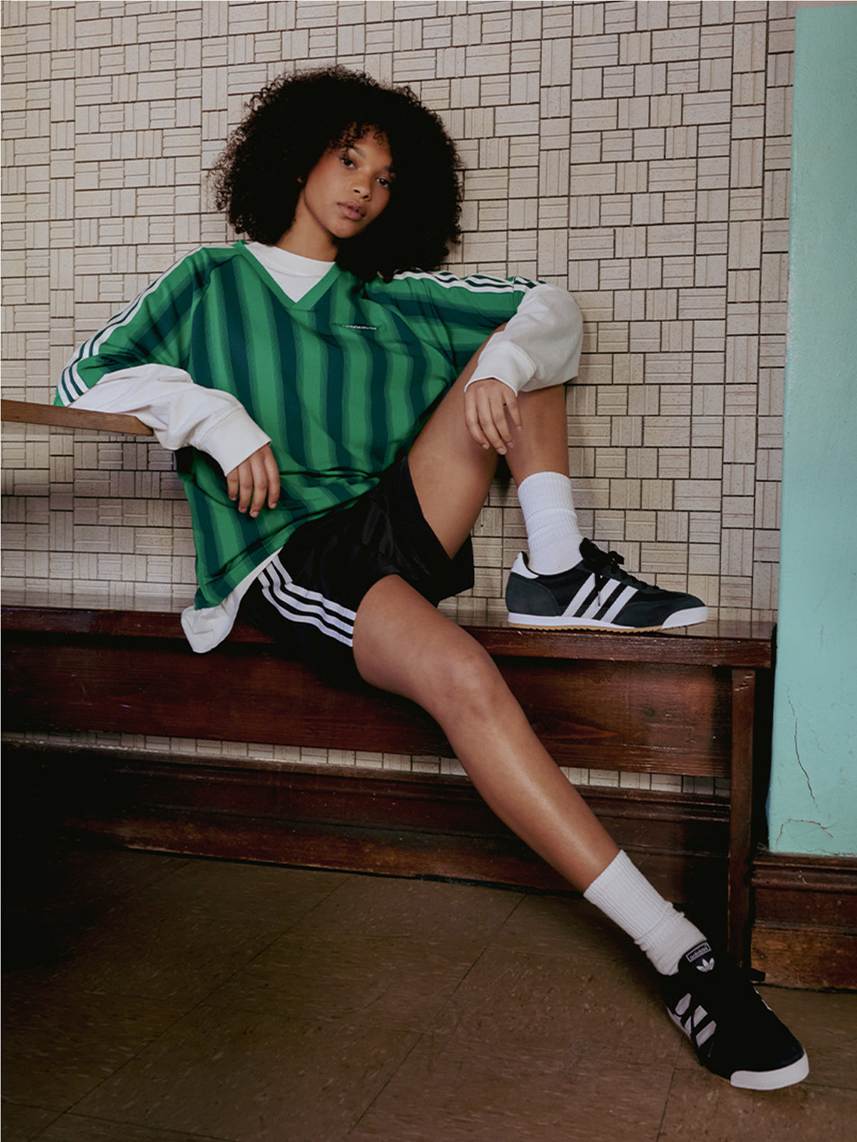 Adidas Linear Tee | green