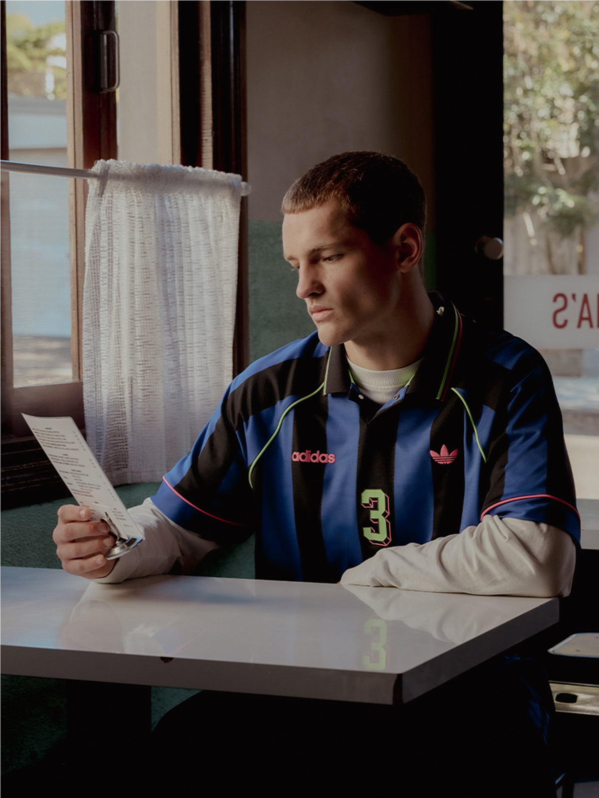 Adidas Jacquard Jersey | SEMI LUCID BLUE/BLACK