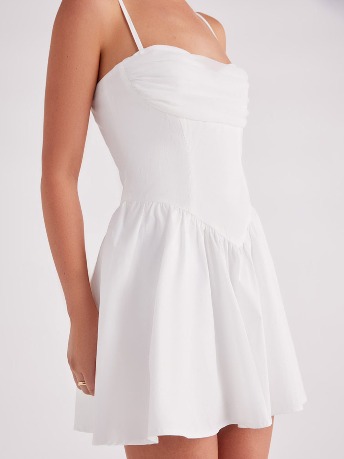 SNDYS Elsie Mini Dress Off White SNDYS Elsie Mini Dress Off White