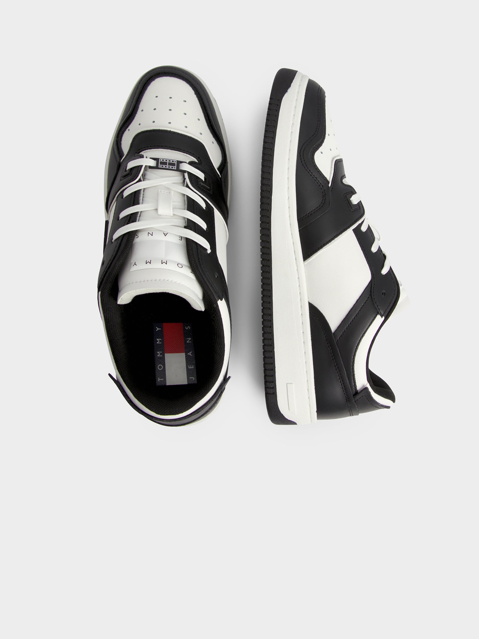 Mens Leather Basketball Trainers