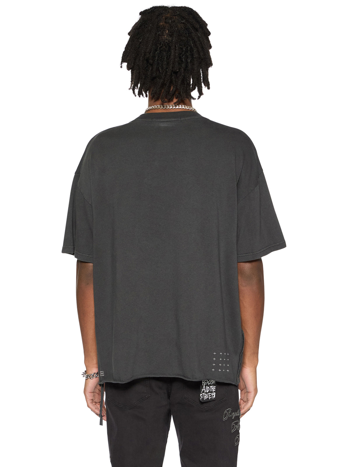 Ksubi EST Pocket SS Tee | OLD BLACK