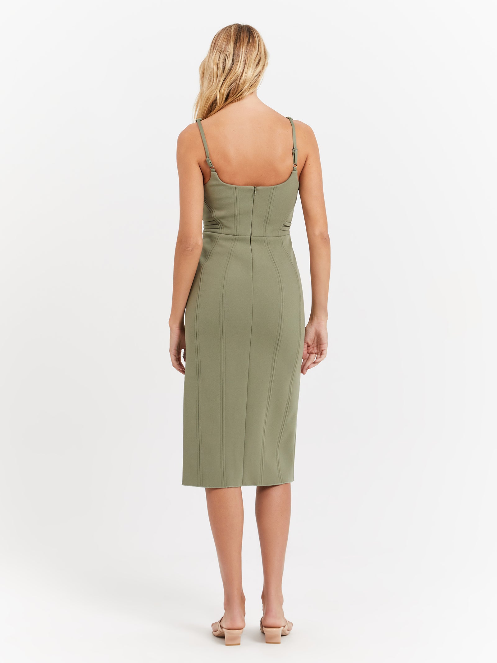 Kavita Bonded Midi Dress