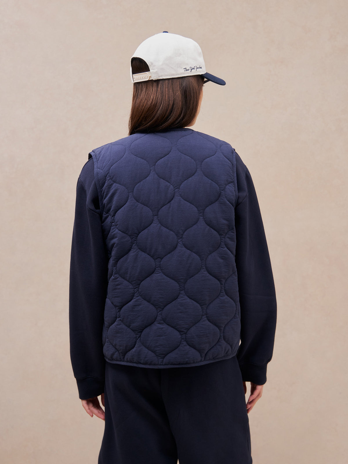 MSE Quilted Vest | Navy