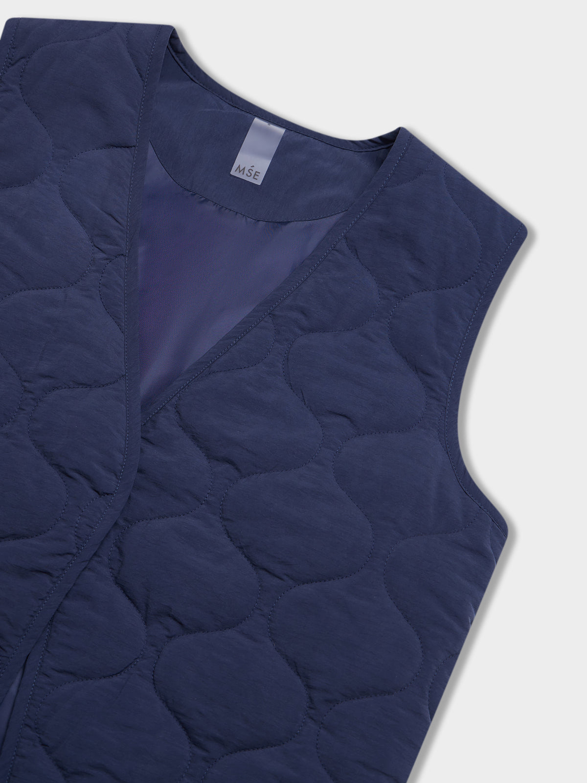MSE Quilted Vest | Navy