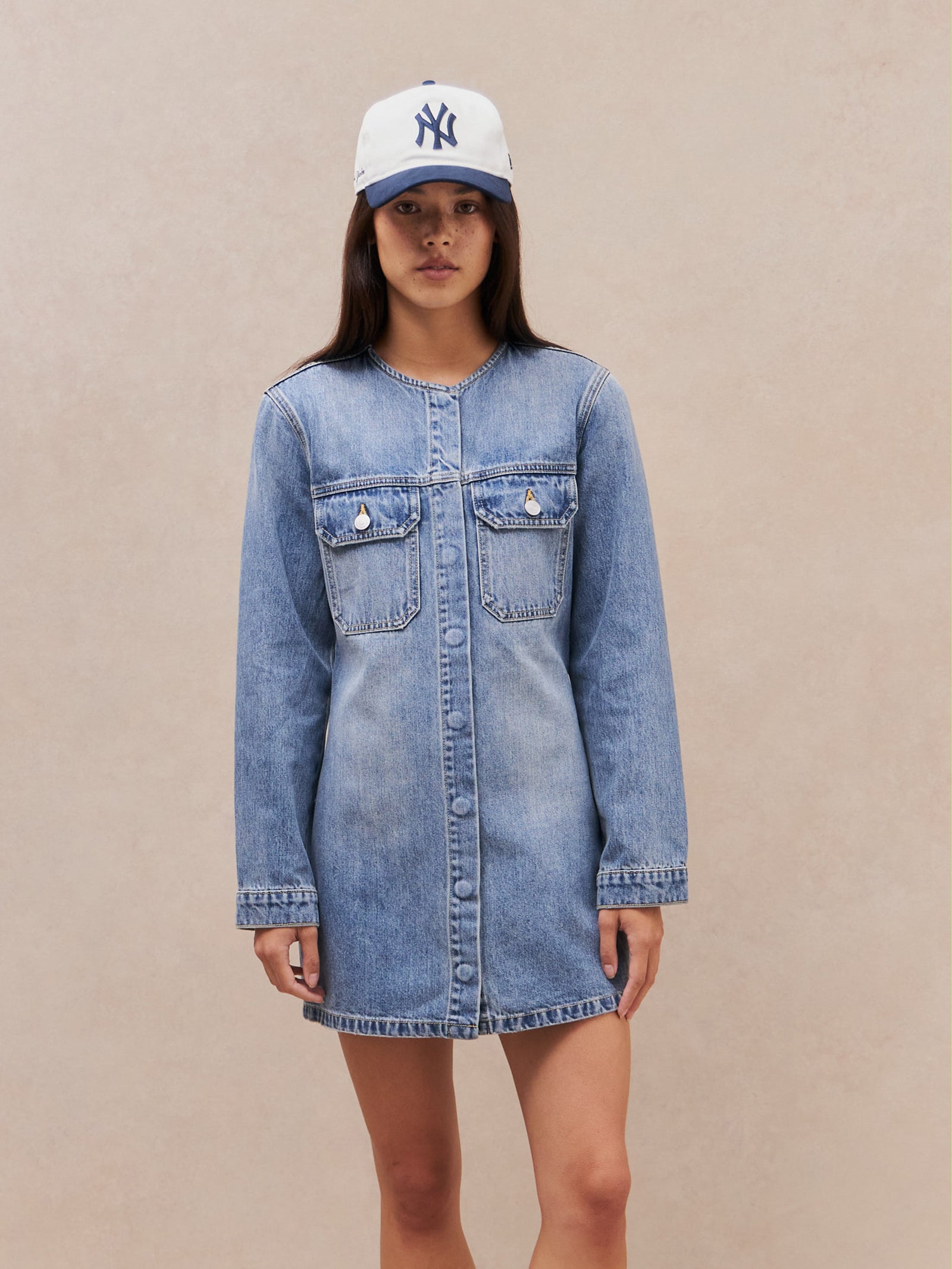 Denim Mini Dress