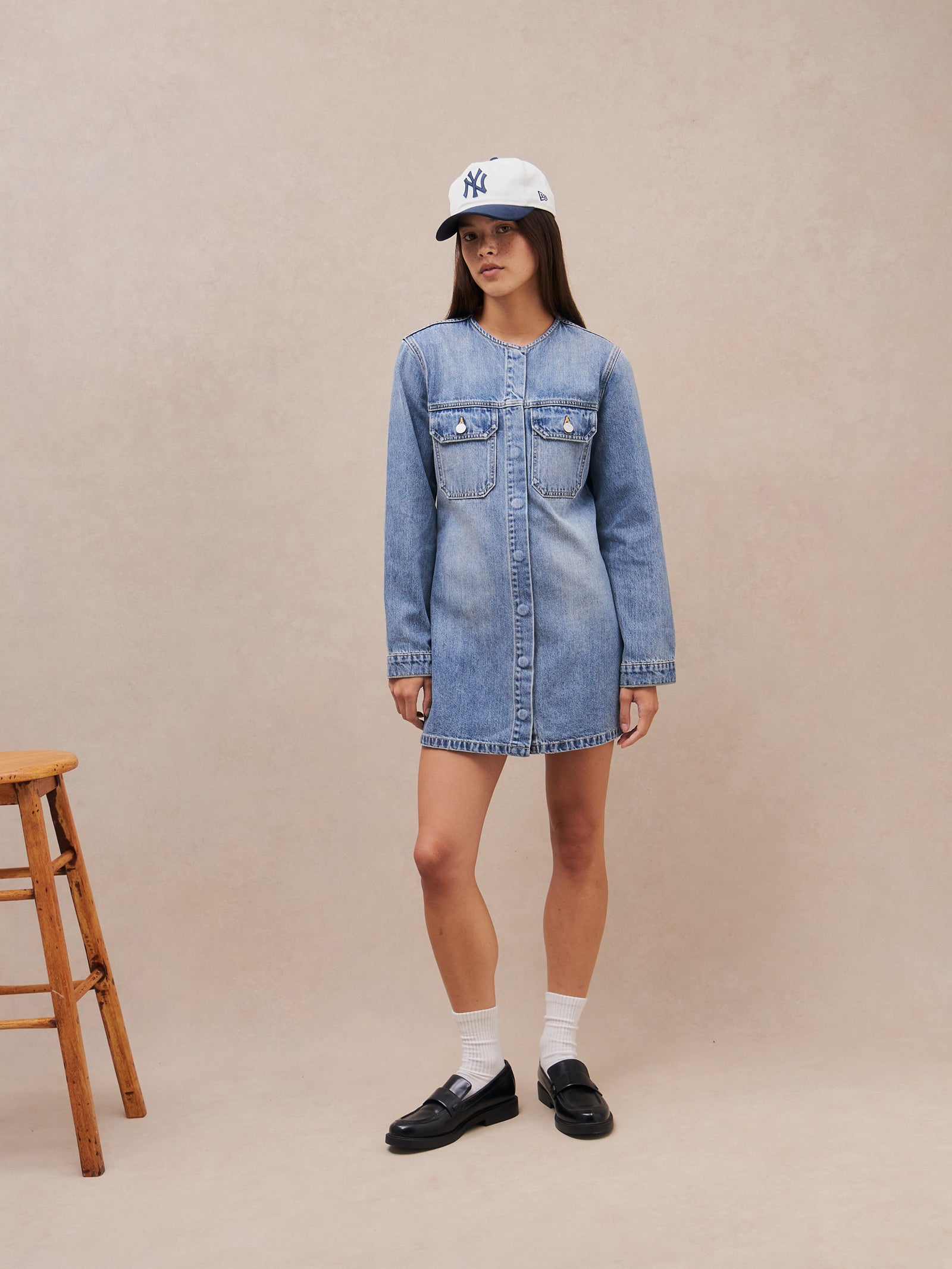 Denim Mini Dress