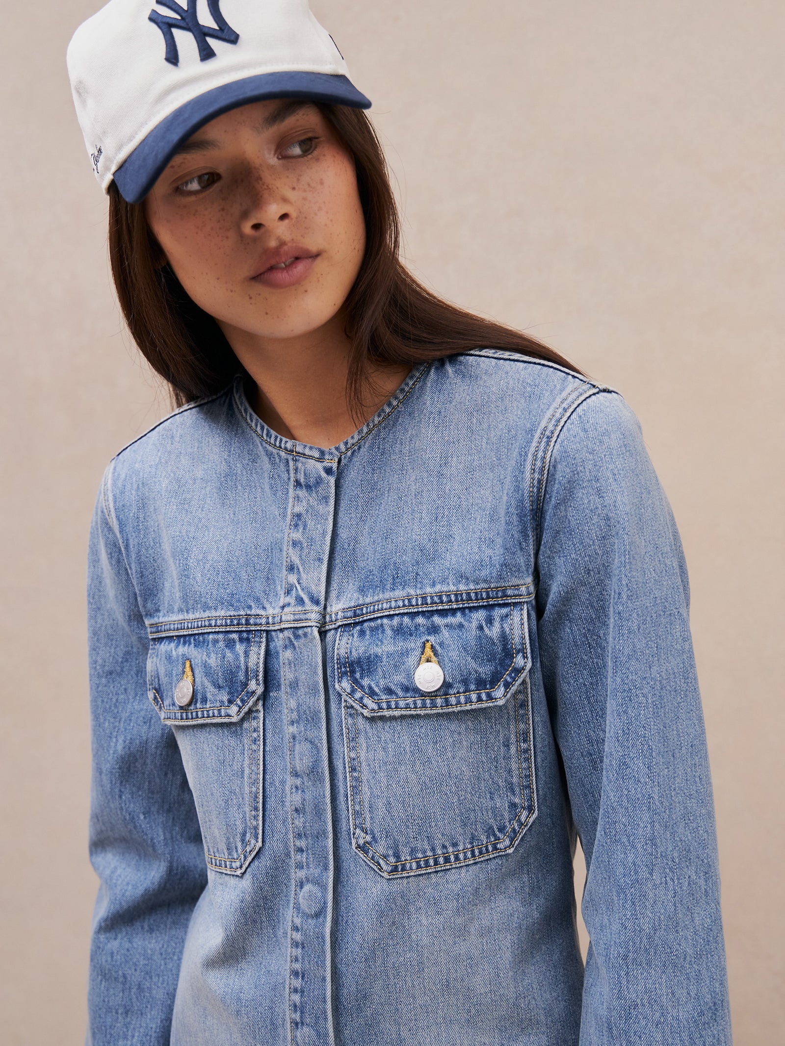 Denim Mini Dress